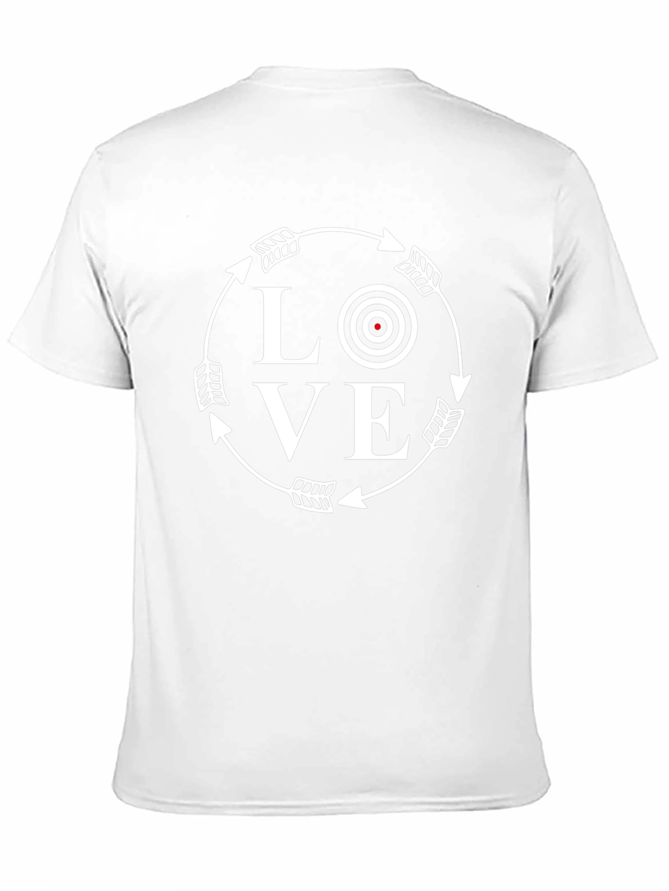 Love Target T-Shirt - Archer Arrow Design