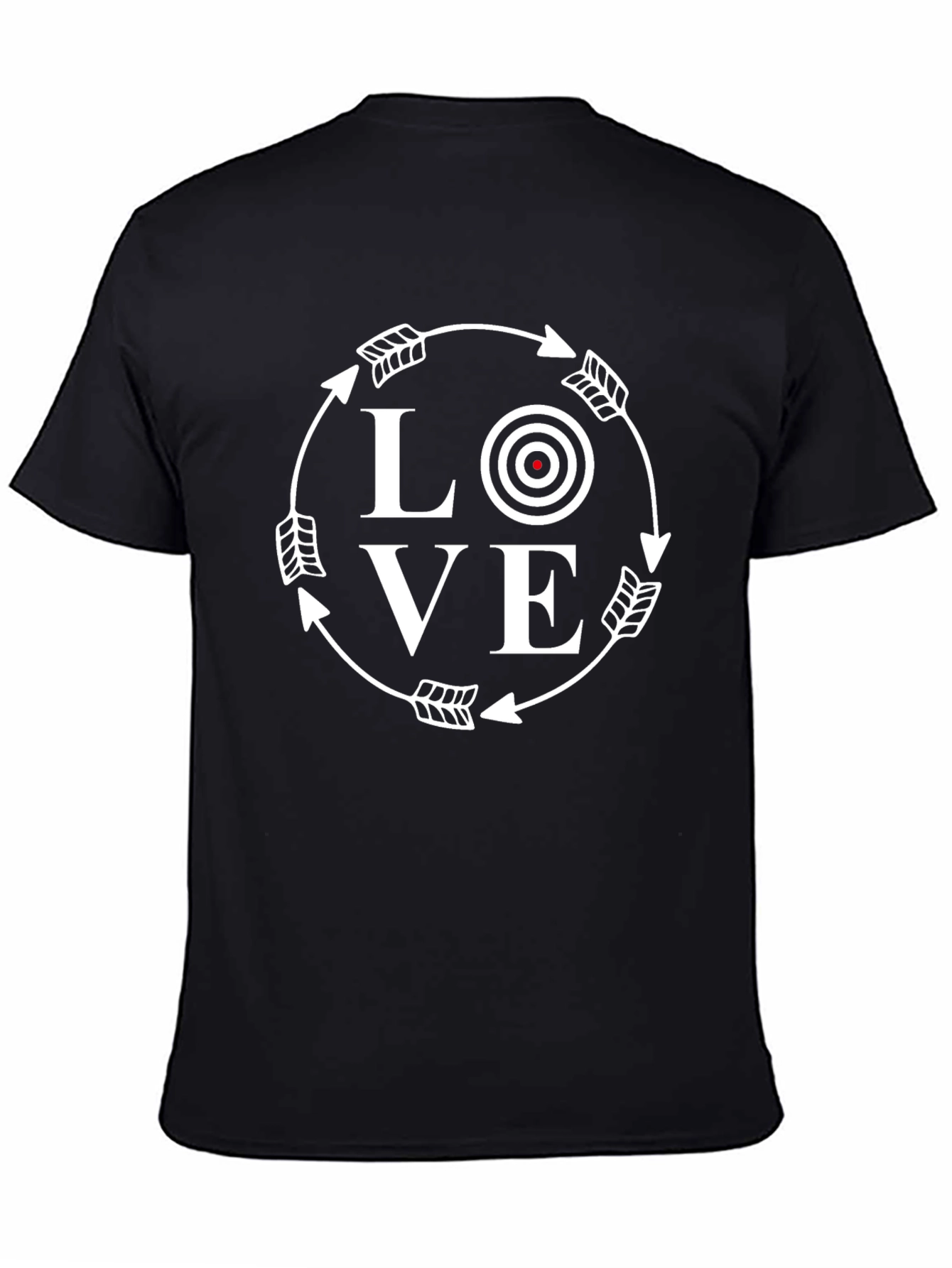 Love Target T-Shirt - Archer Arrow Design