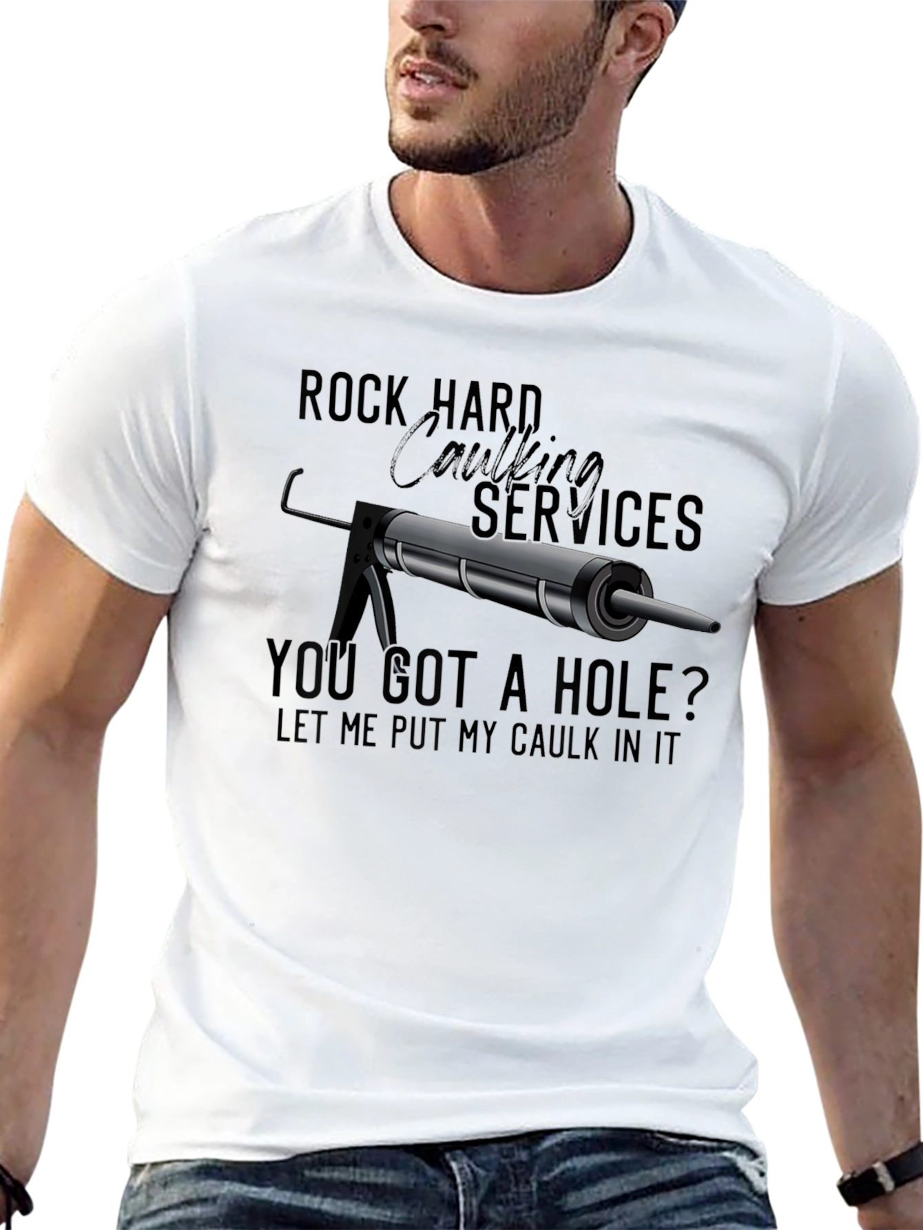 Rock Hard Caulking Services T-Shirt