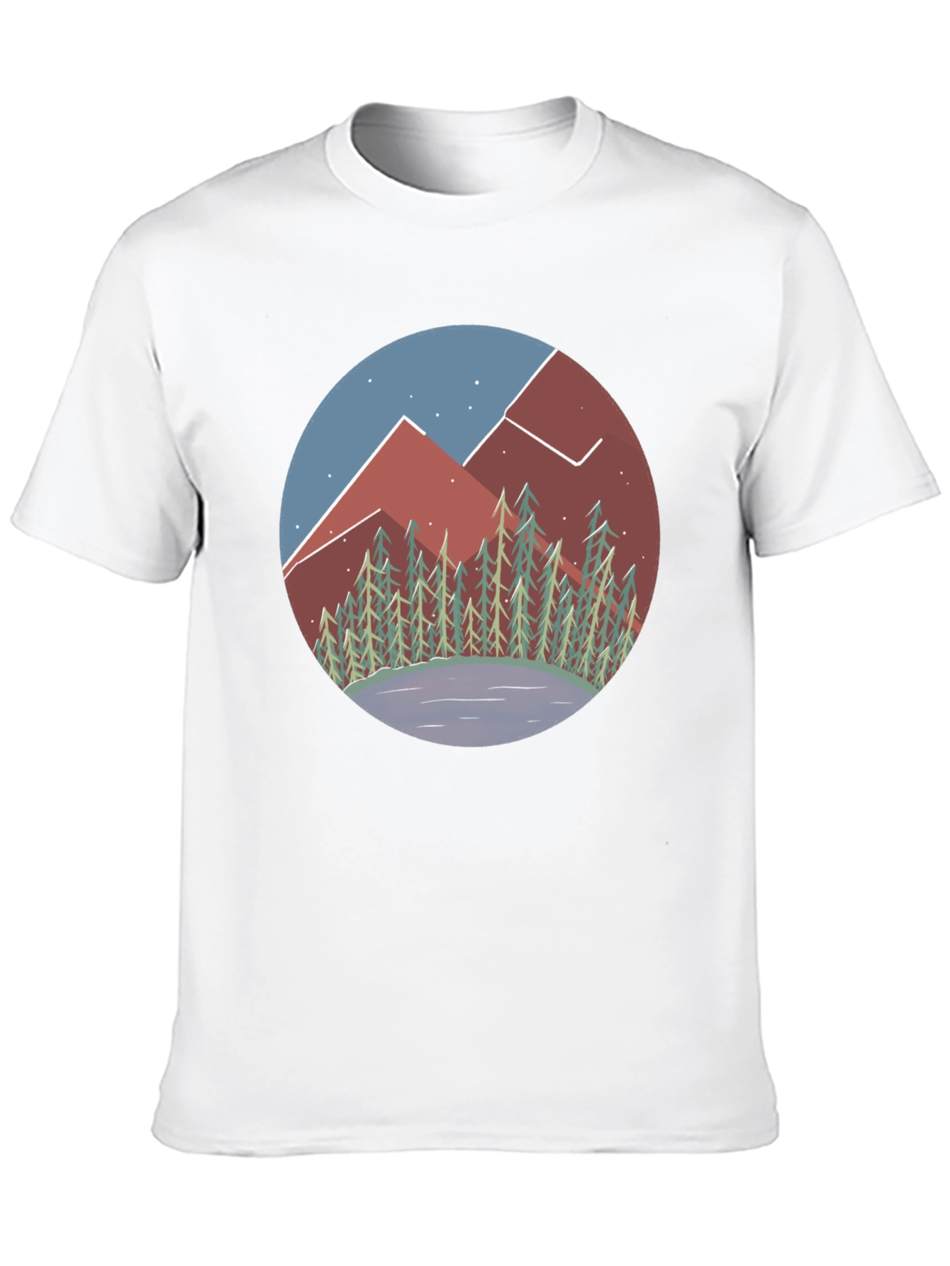 Mountain Vista Graphic Tee - Unisex Black Shirt