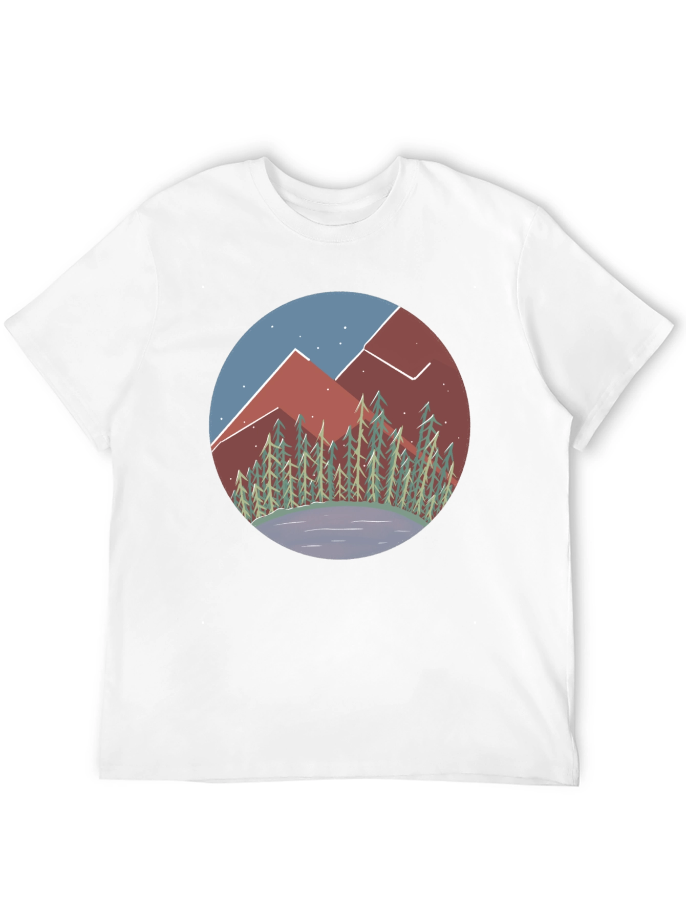Mountain Vista Graphic Tee - Unisex Black Shirt