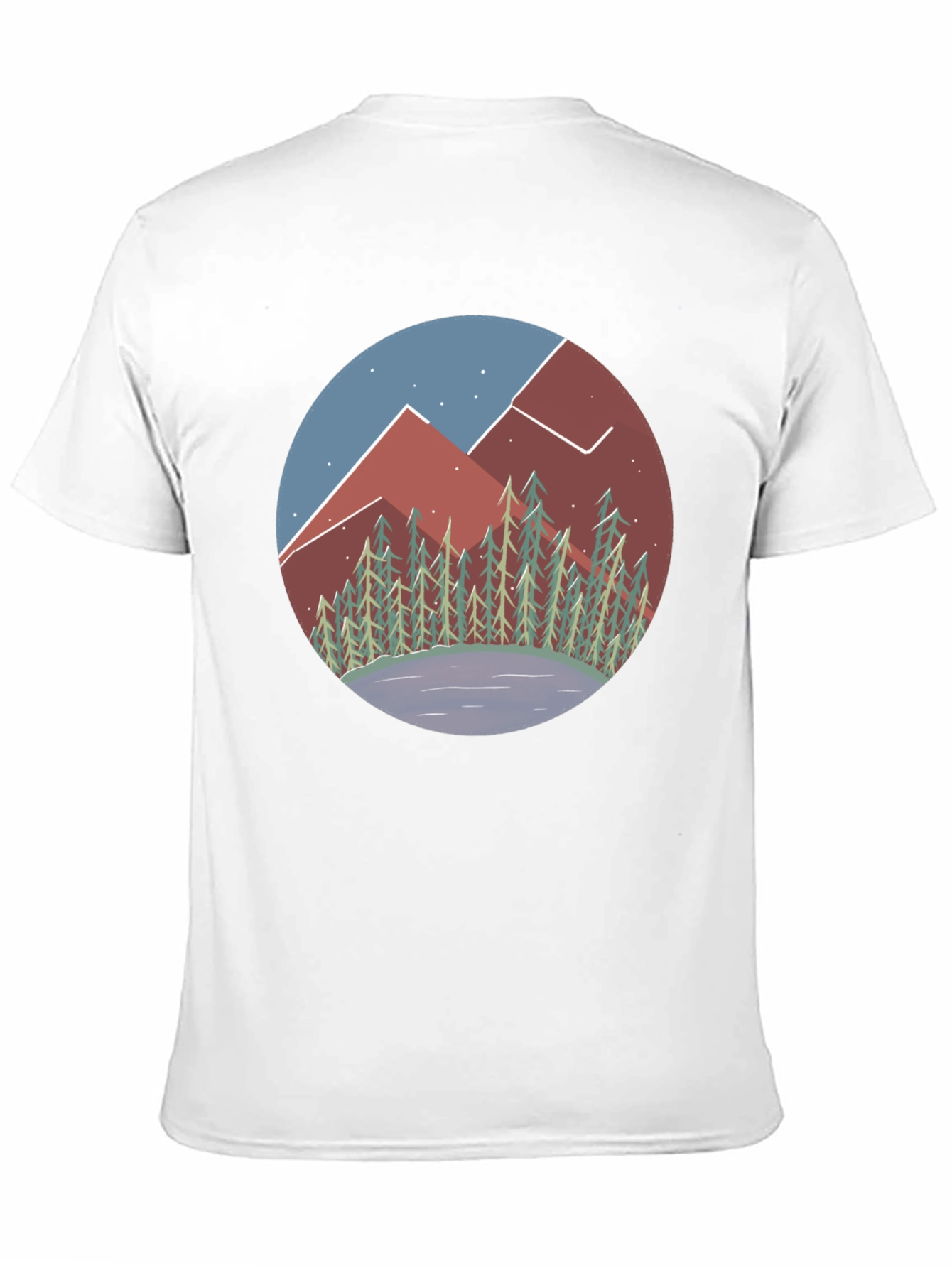 Mountain Vista Graphic Tee - Unisex Black Shirt