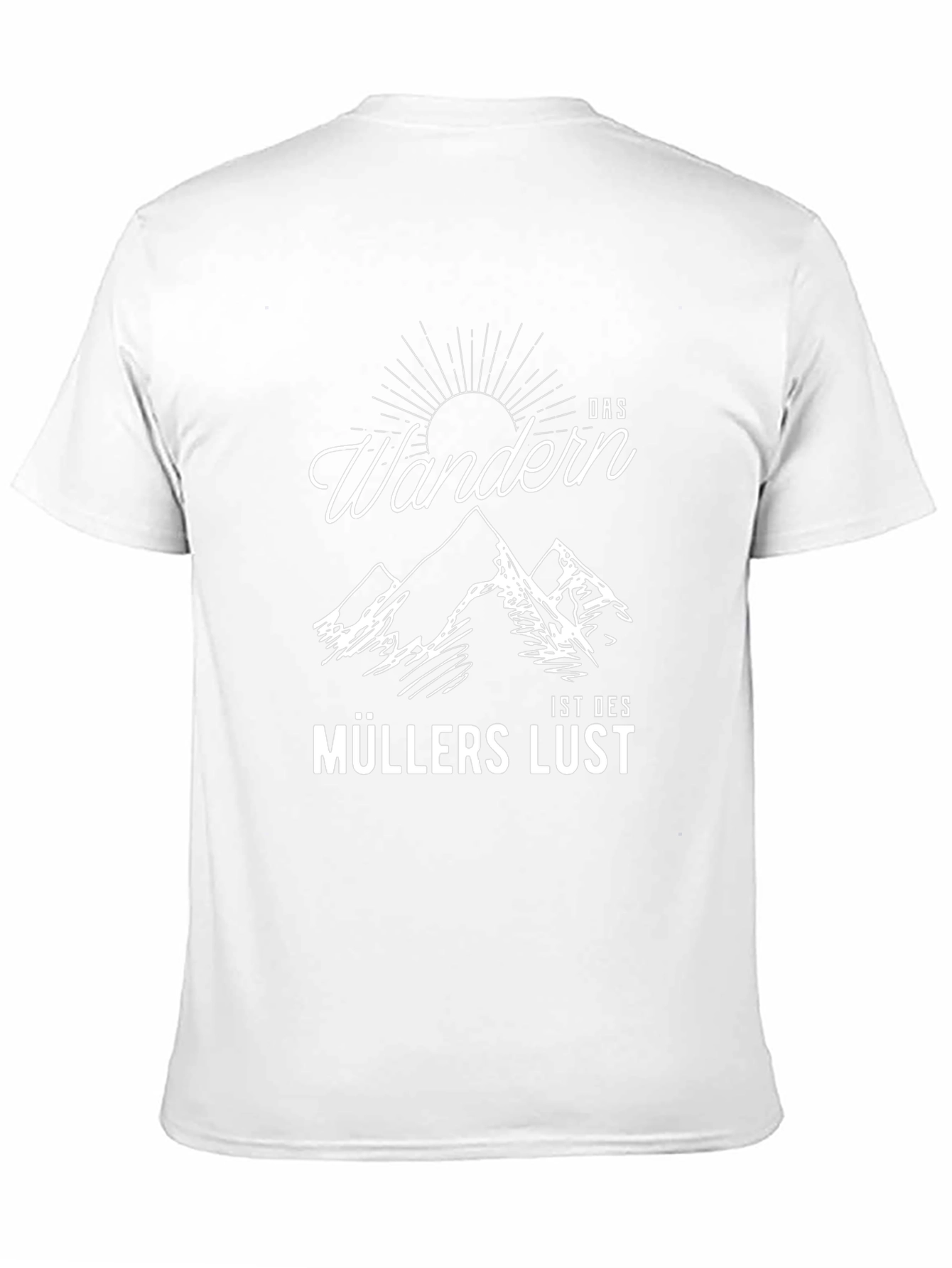Das Wandern Müllers Lust Black T-Shirt