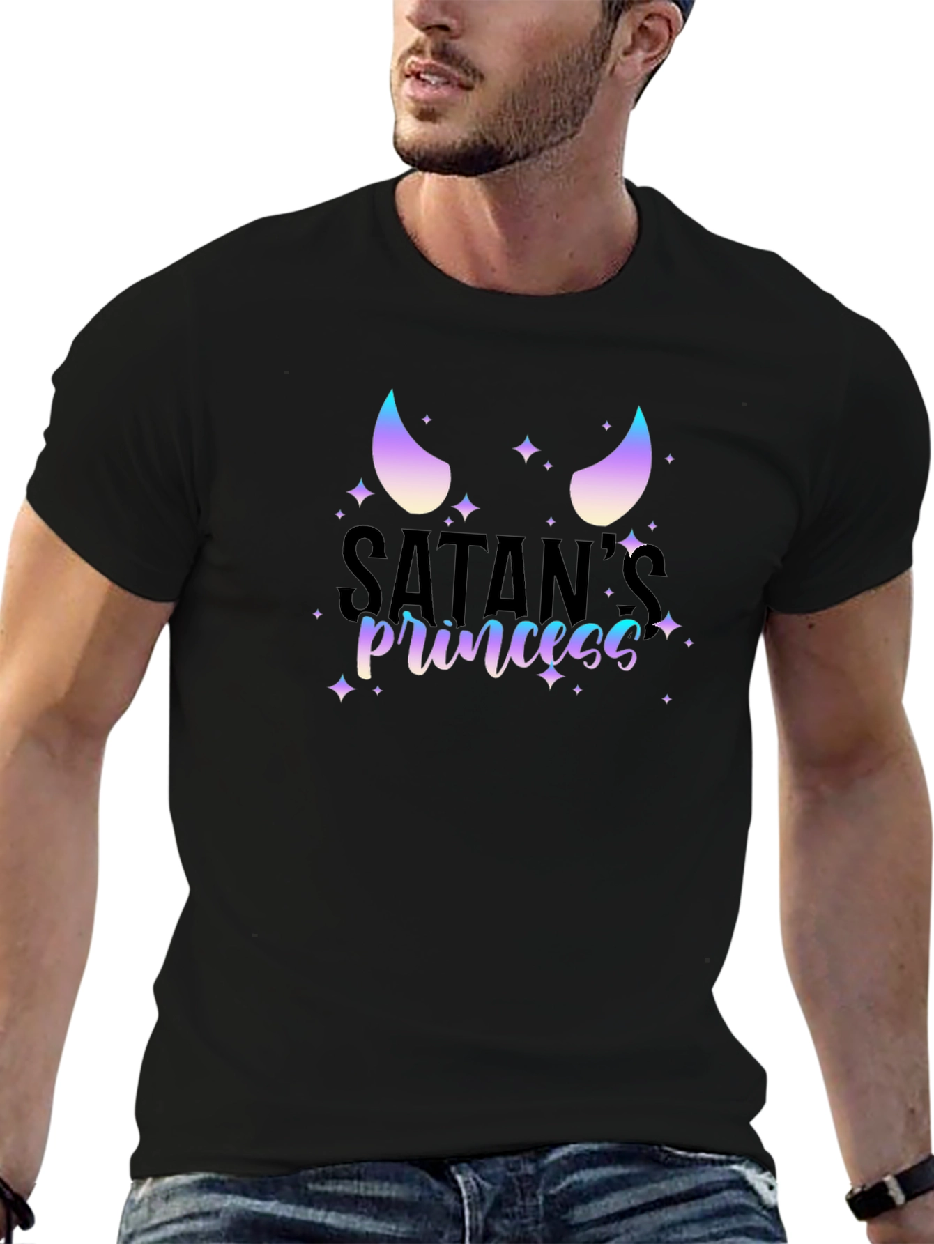 Satans Princess Graphic Tee - Black