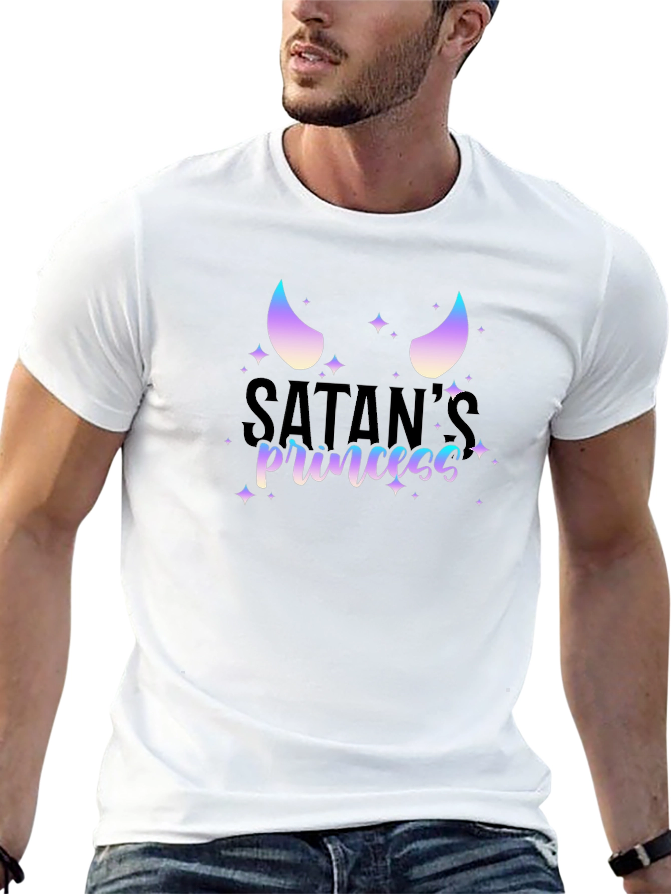 Satans Princess Graphic Tee - Black