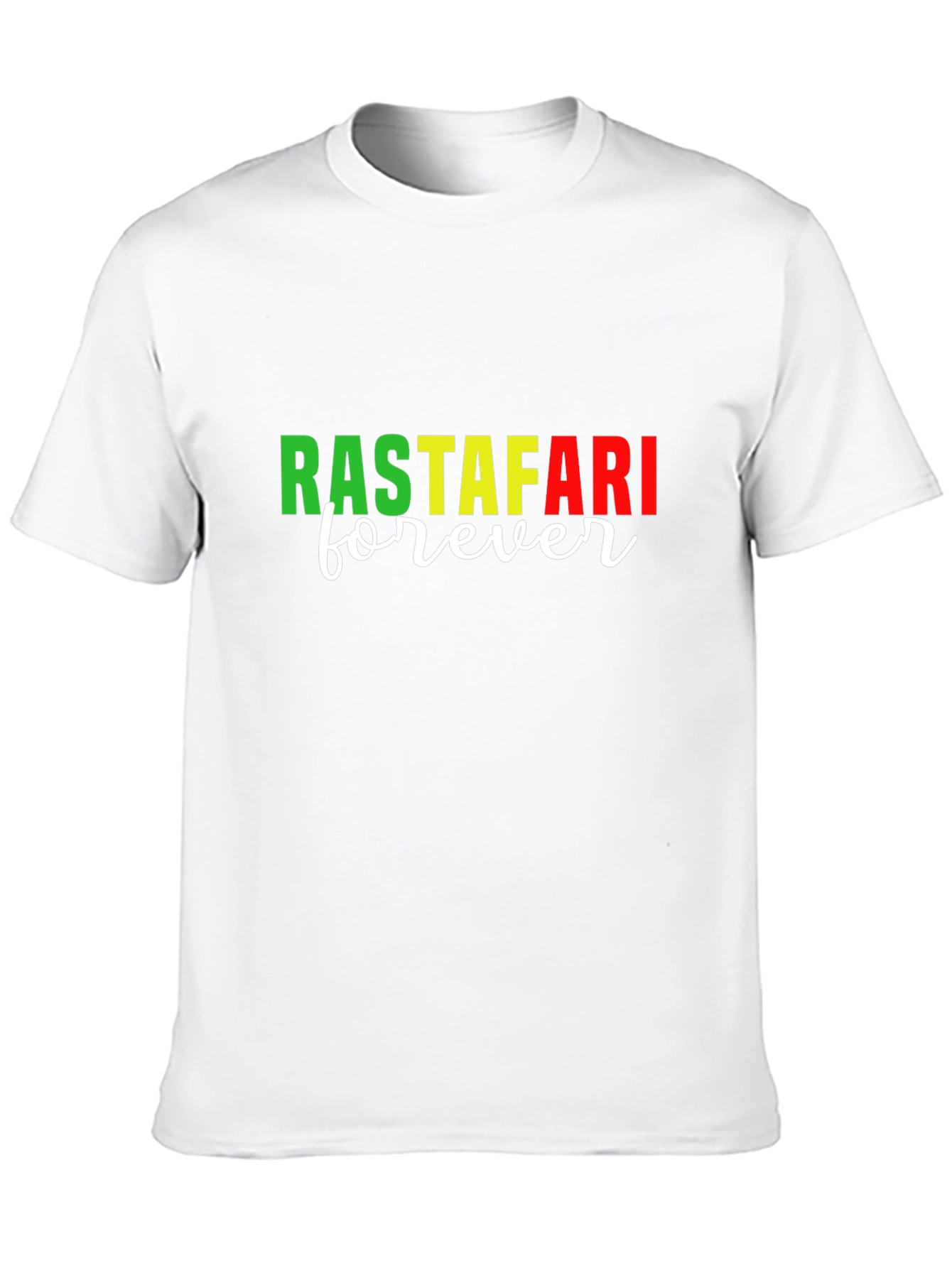 Rastafari Forever Black T-Shirt