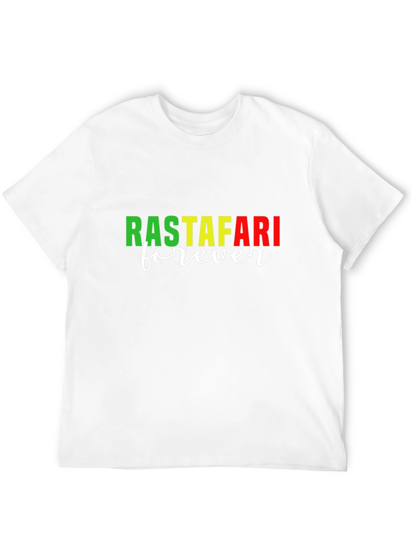 Rastafari Forever Black T-Shirt