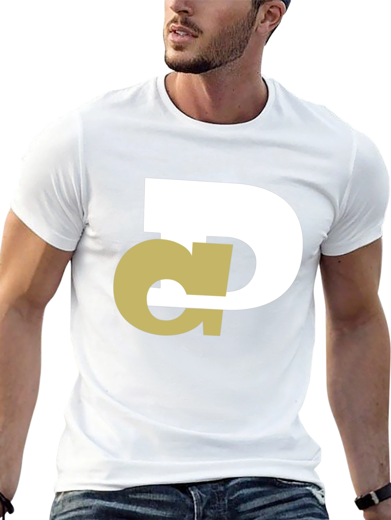 Abstract DP Graphic T-Shirt - Stylish Cotton Tee