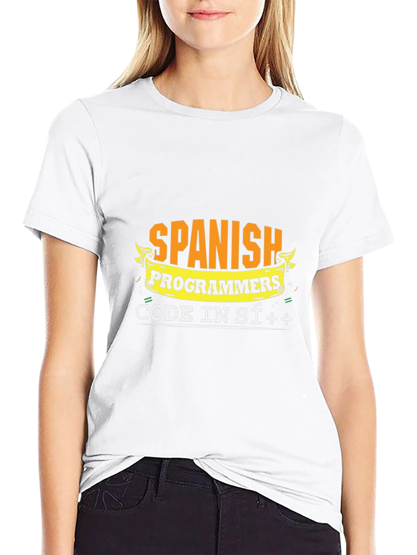 Spanish Programmers T-Shirt - Code in Sí++