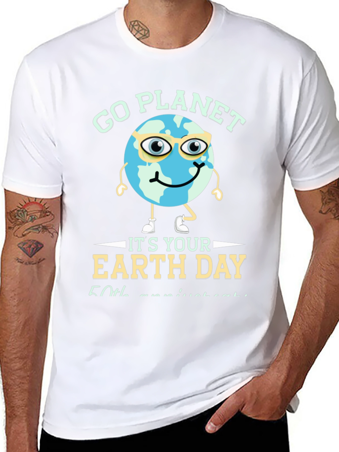 Go Planet Earth Day 50th Anniversary T-Shirt