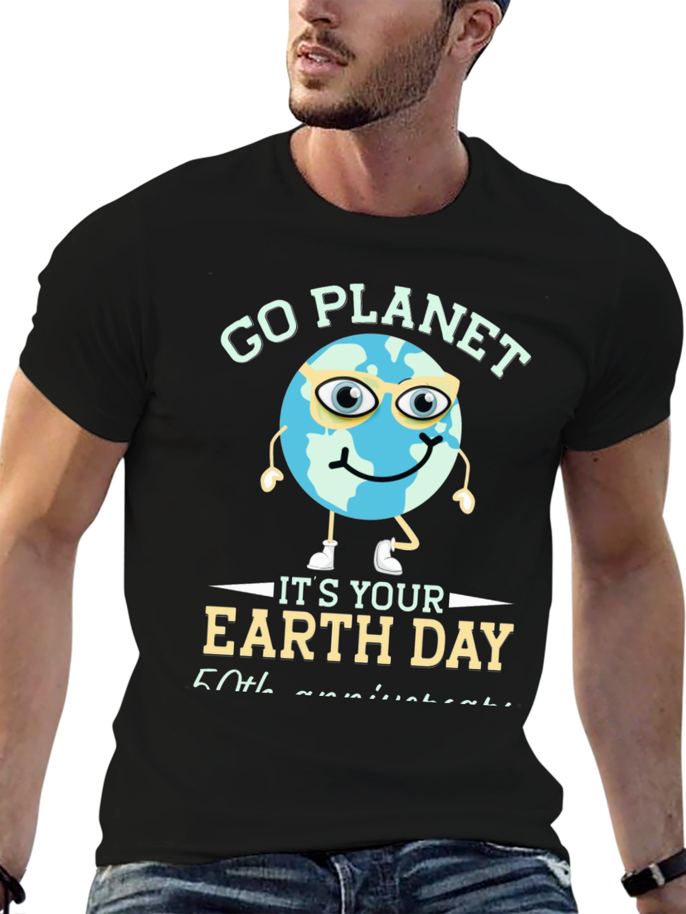 Go Planet Earth Day 50th Anniversary T-Shirt