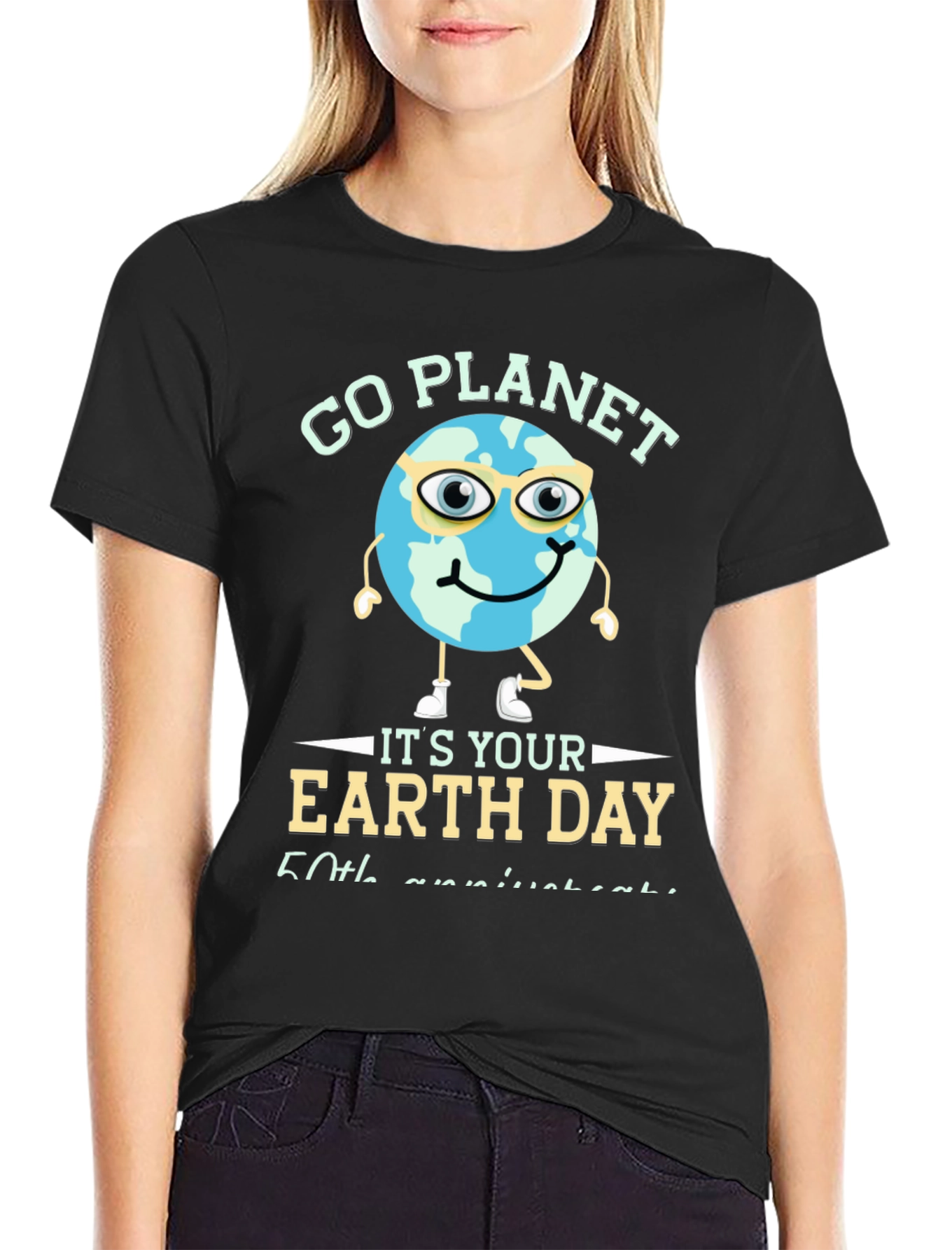 Go Planet Earth Day 50th Anniversary T-Shirt