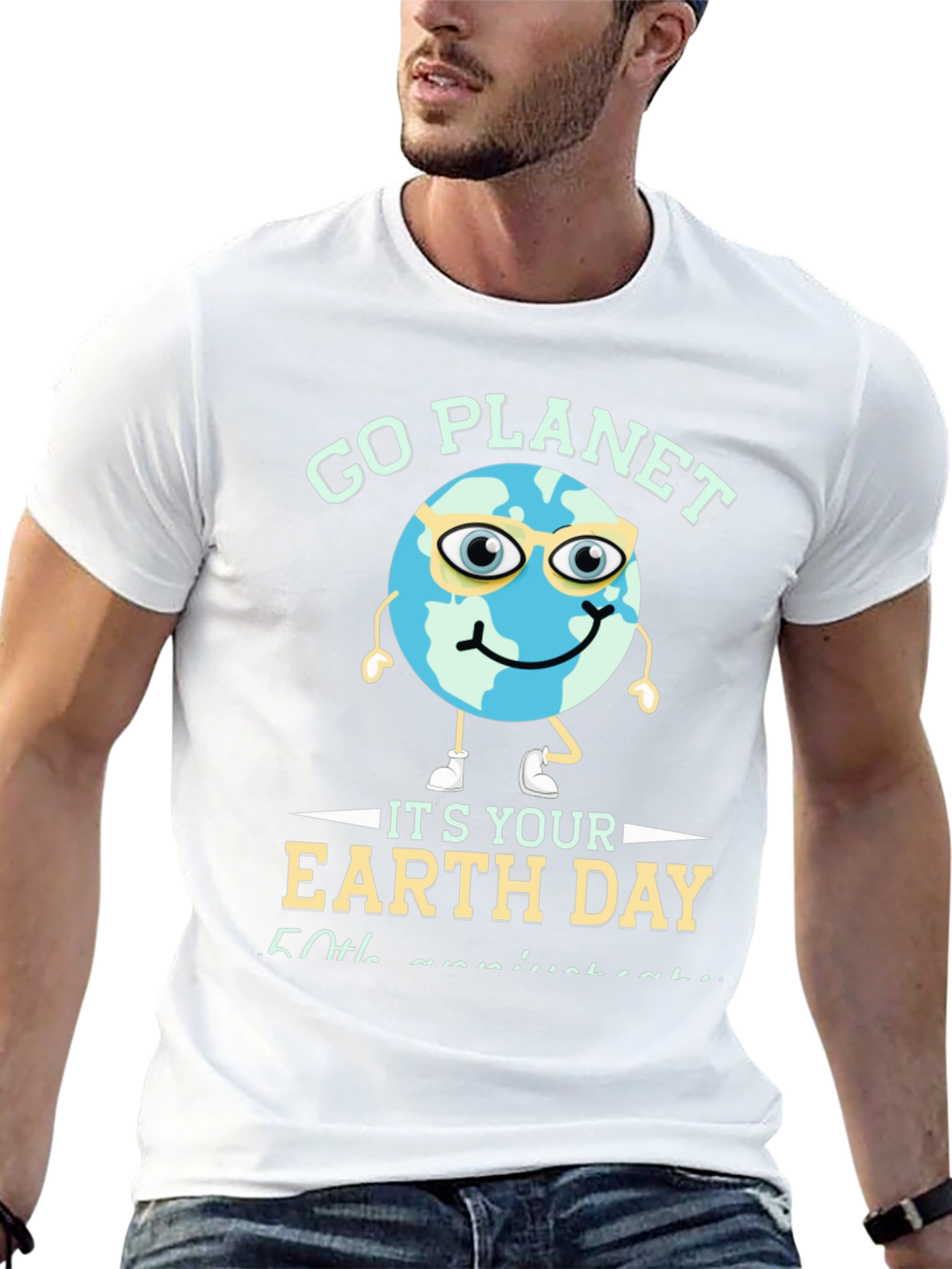 Go Planet Earth Day 50th Anniversary T-Shirt