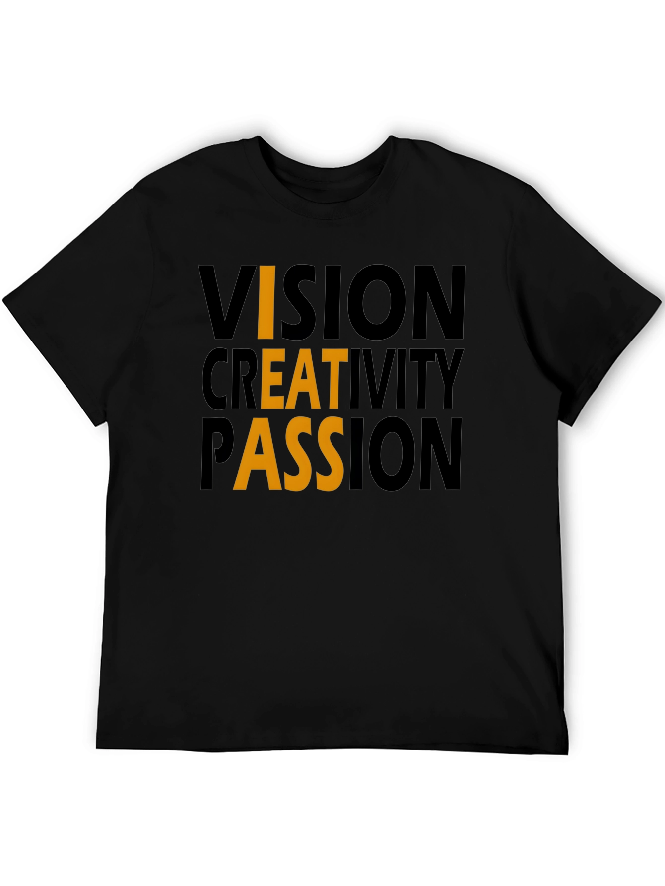 Vision Creativity Passion Graphic T-Shirt
