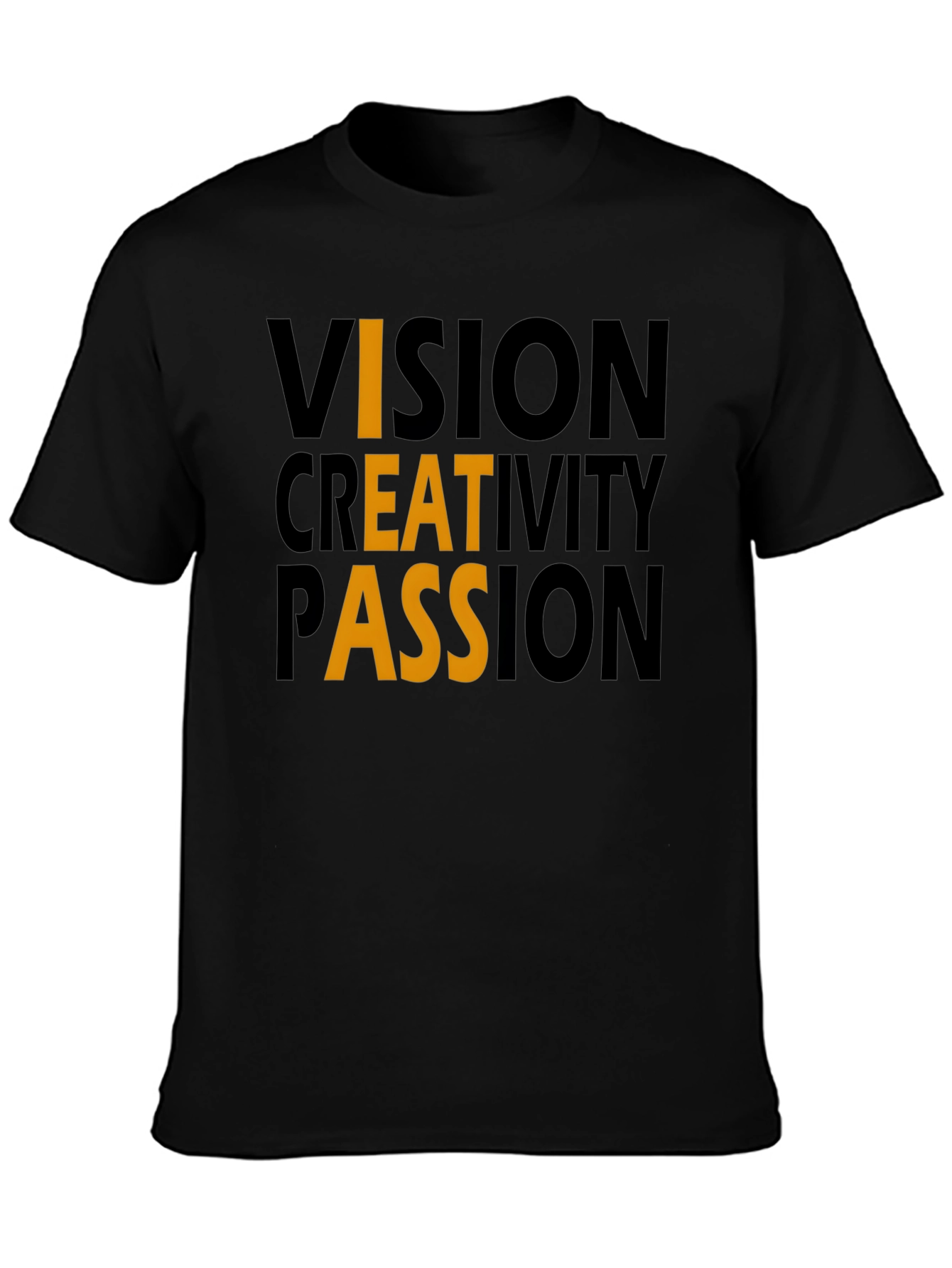 Vision Creativity Passion Graphic T-Shirt