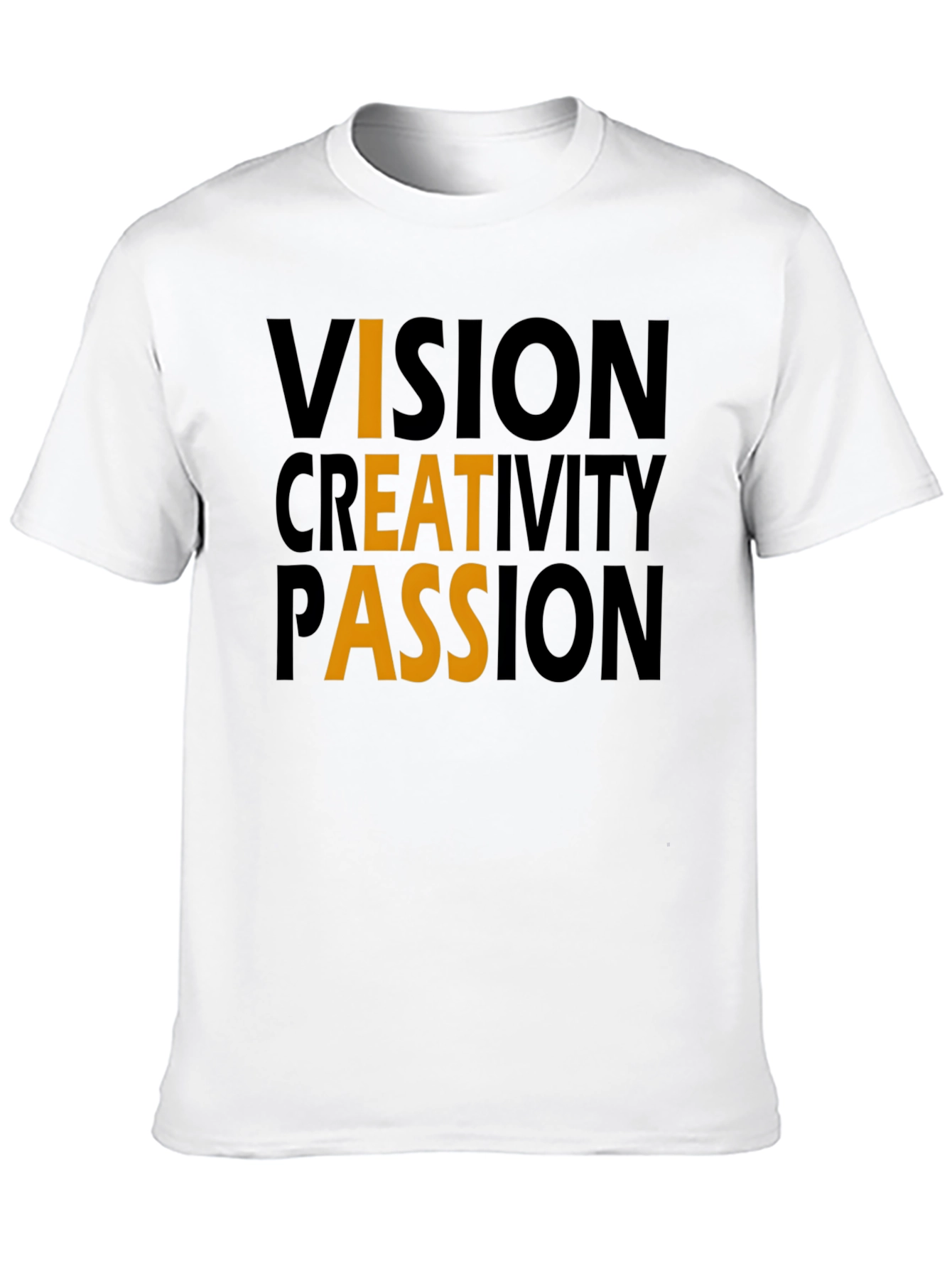 Vision Creativity Passion Graphic T-Shirt