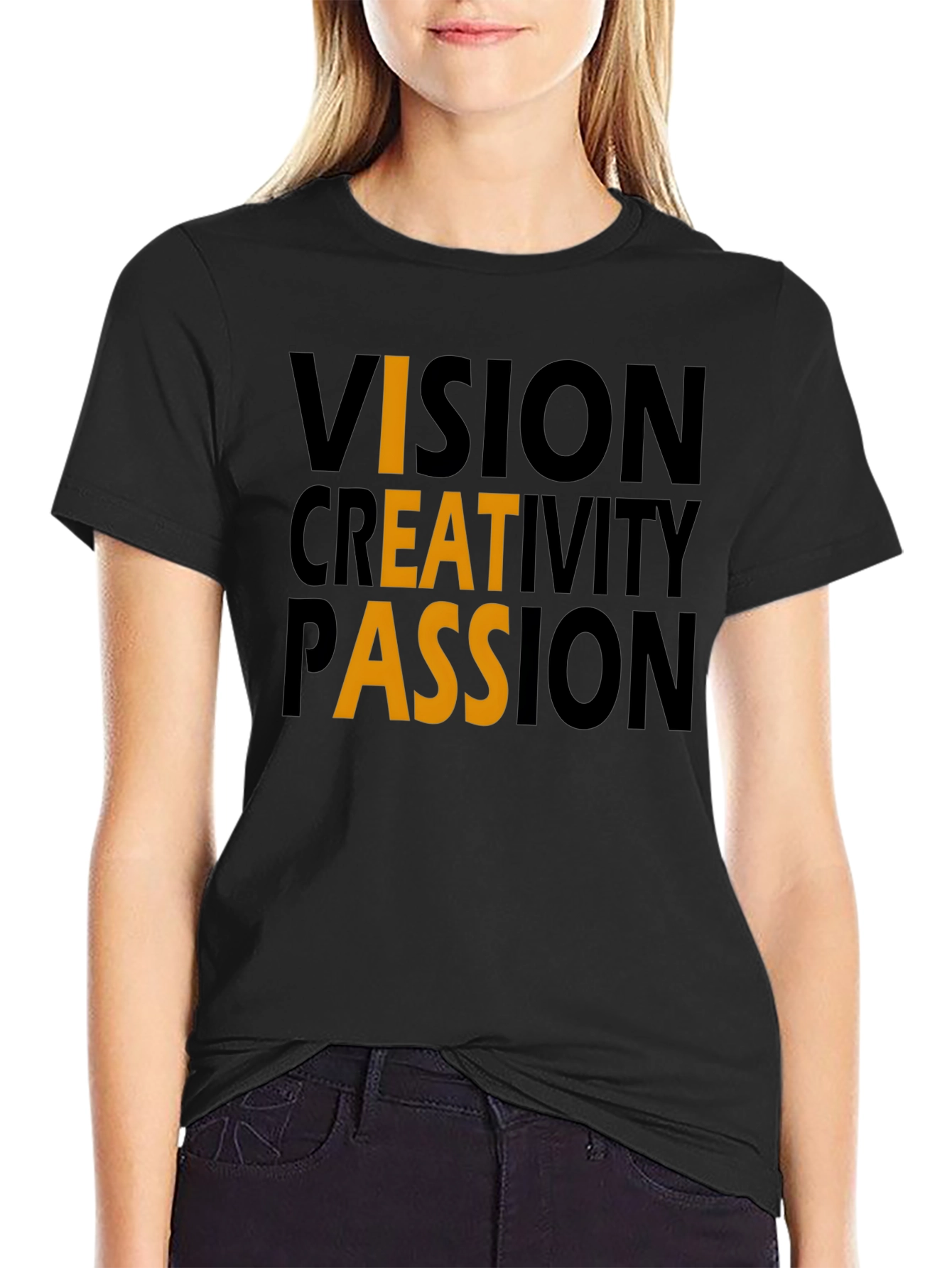 Vision Creativity Passion Graphic T-Shirt
