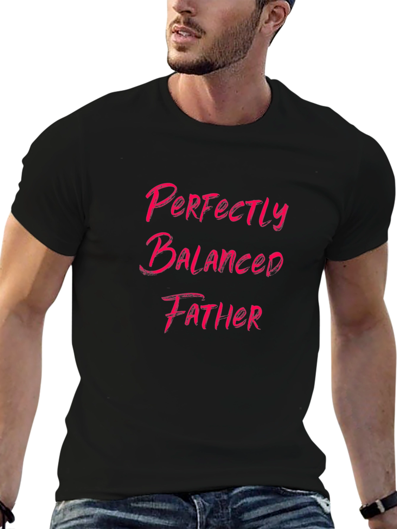 Perfectly Balanced Father Graphic Tee