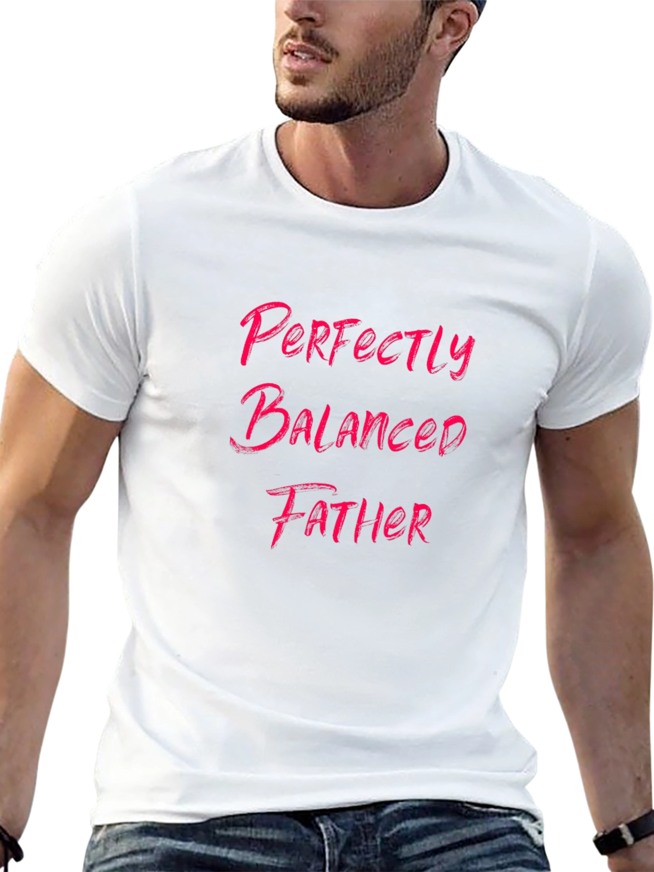 Perfectly Balanced Father Graphic Tee