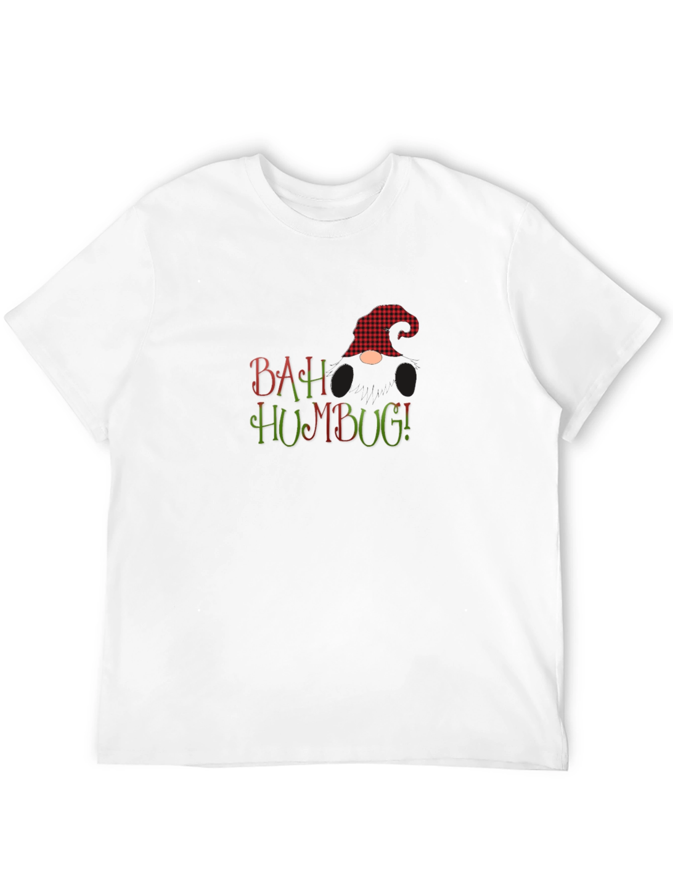 Bah Humbug Gnome Christmas T-Shirt