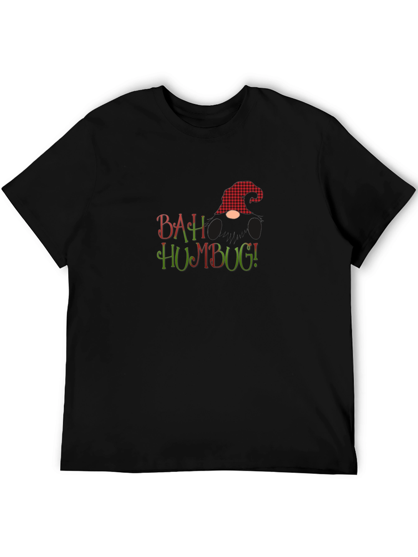 Bah Humbug Gnome Christmas T-Shirt