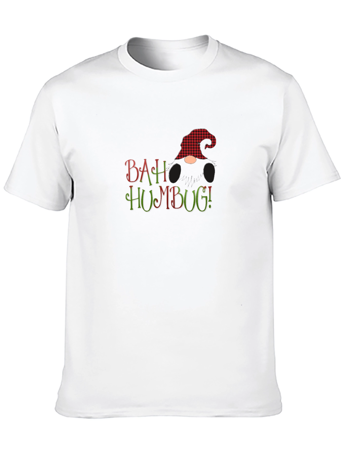 Bah Humbug Gnome Christmas T-Shirt