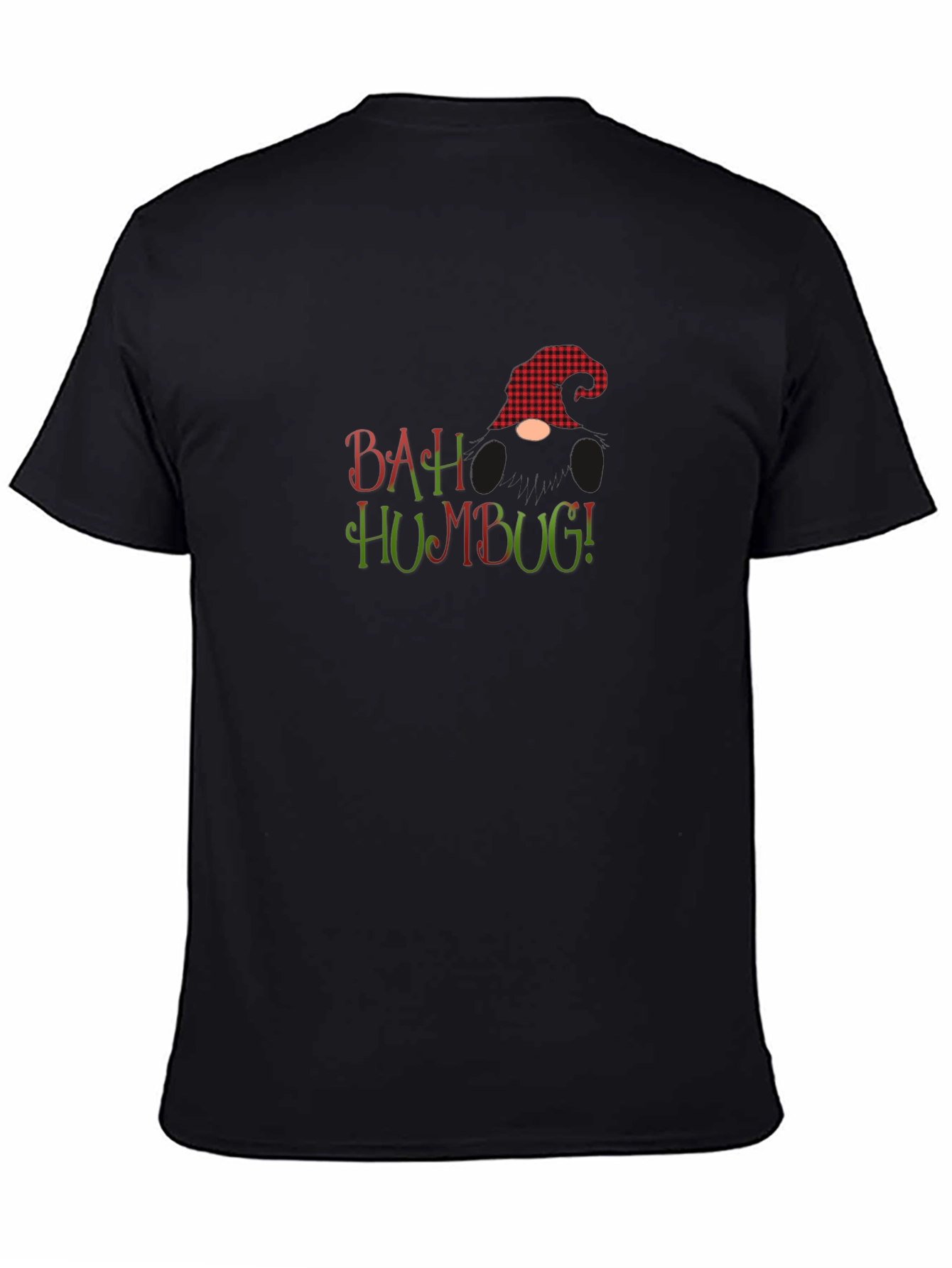 Bah Humbug Gnome Christmas T-Shirt
