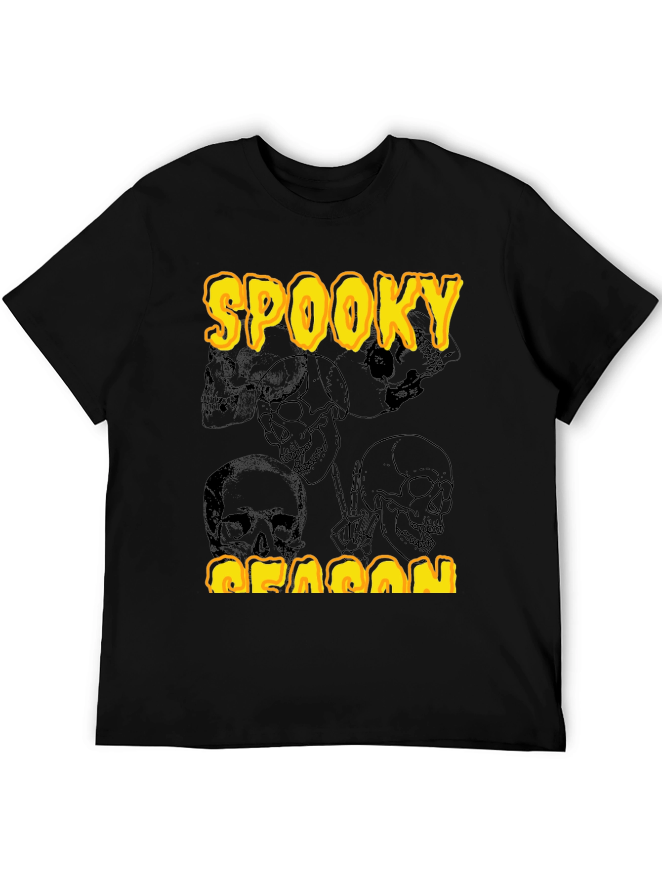 Spooky Season Graphic Tee - Halloween Style