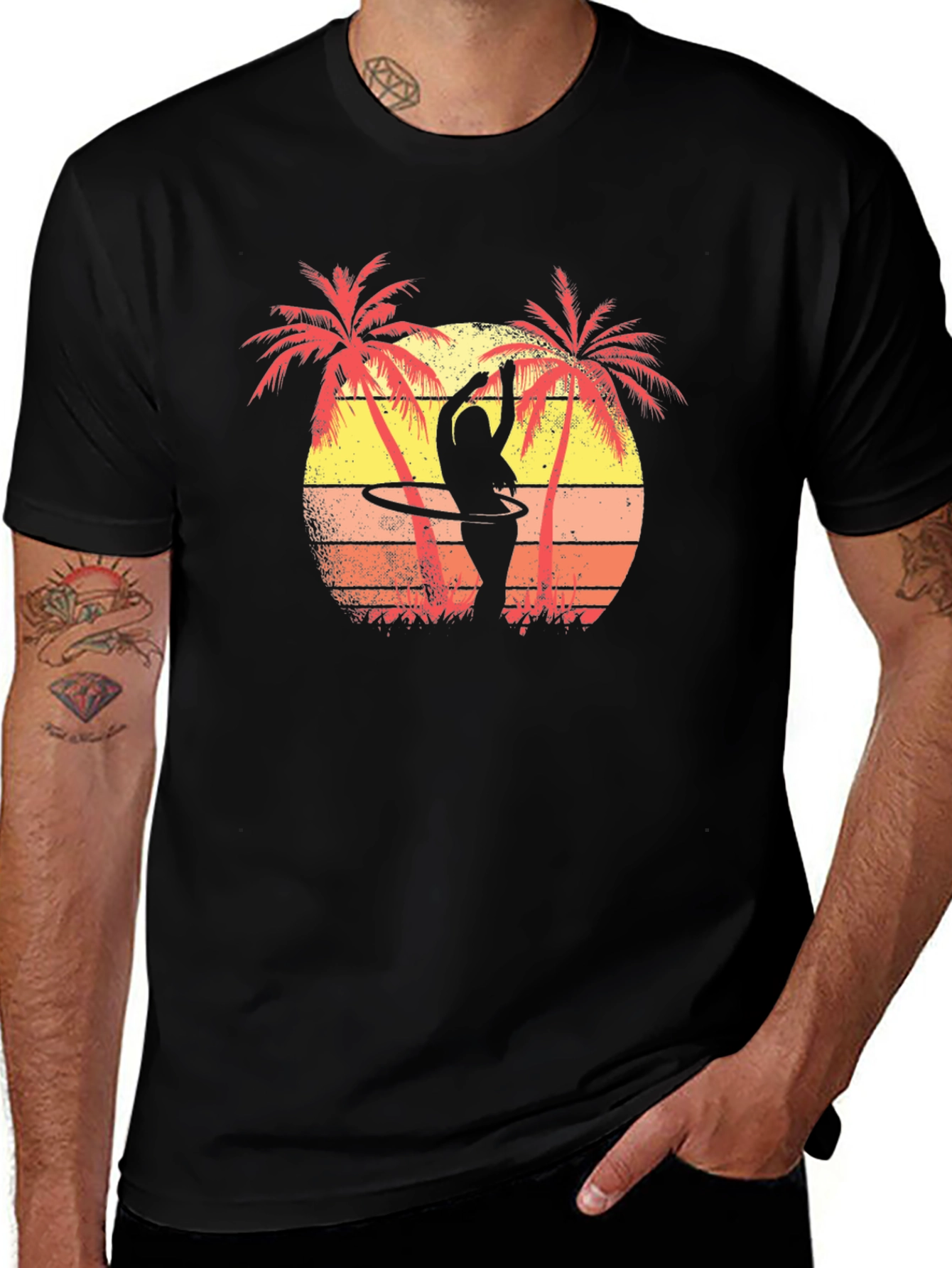 Tropical Hula Dancer T-Shirt