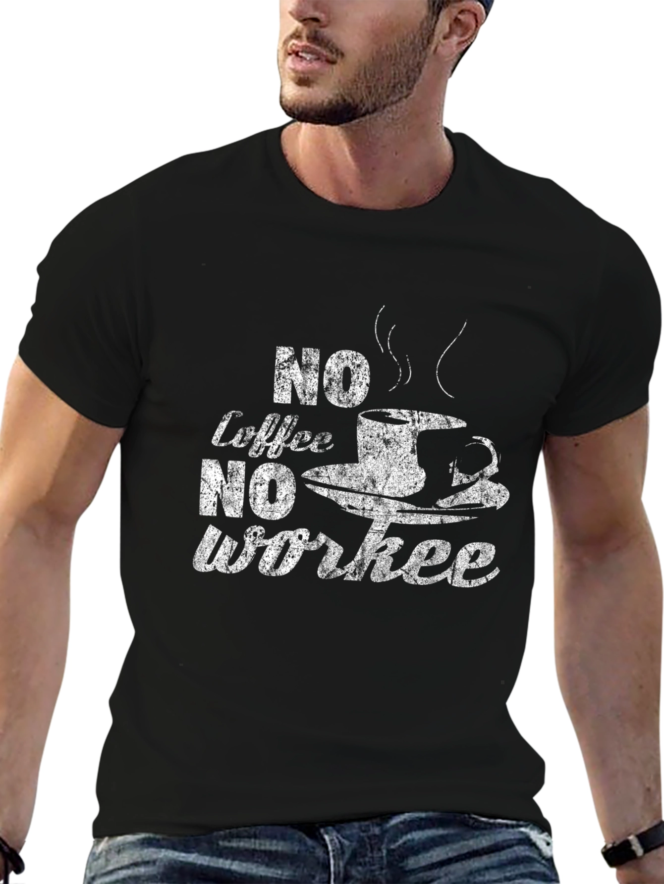 No Coffee No Workee Graphic Tee