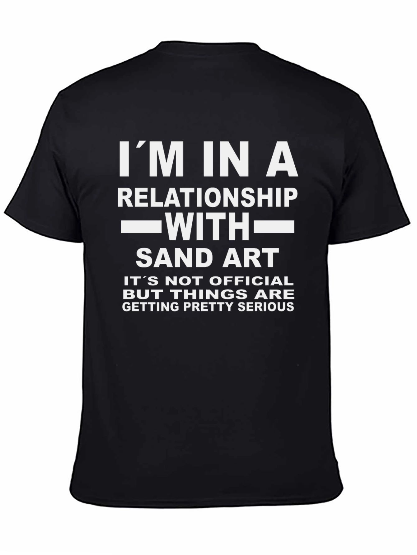 Sand Art Relationship T-Shirt Funny Gift