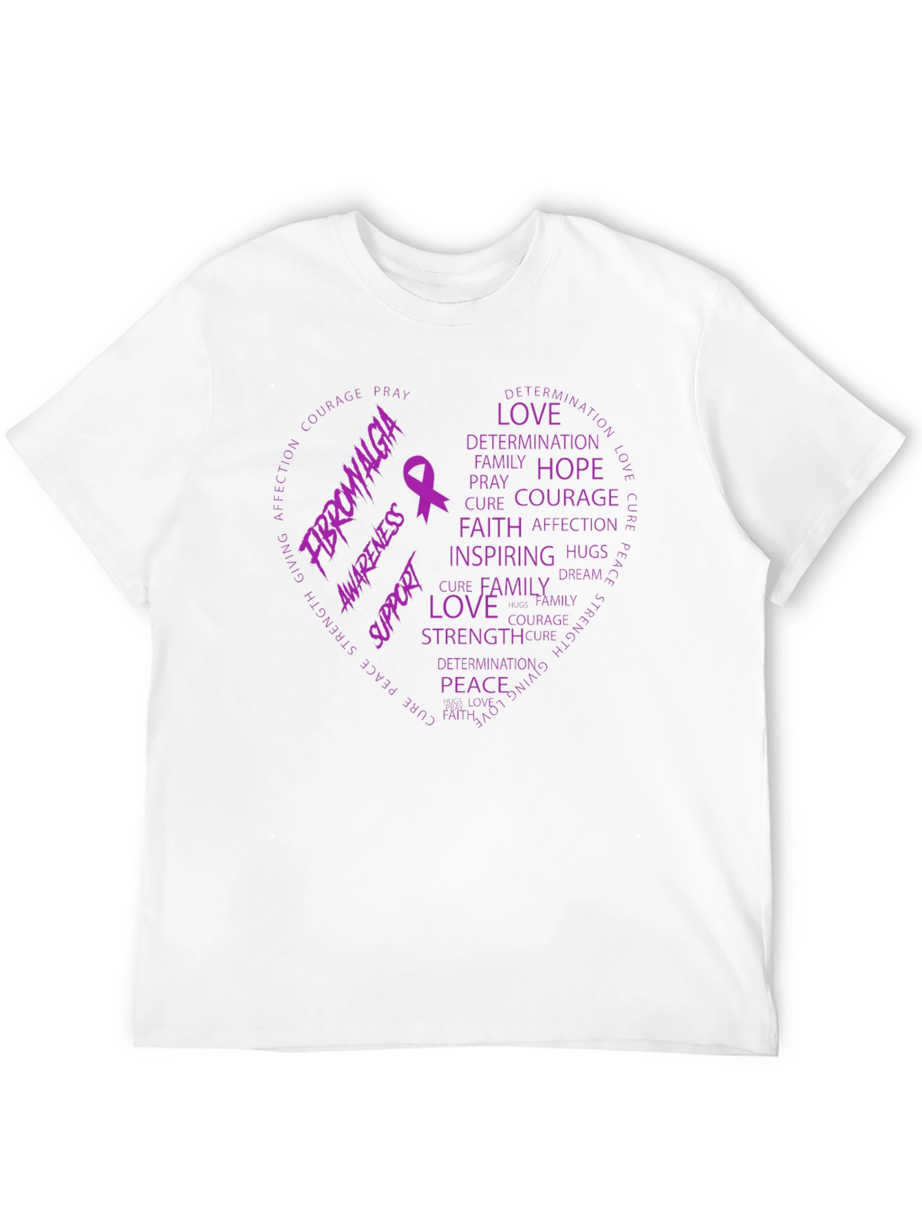 Fibromyalgia Awareness Support T-Shirt