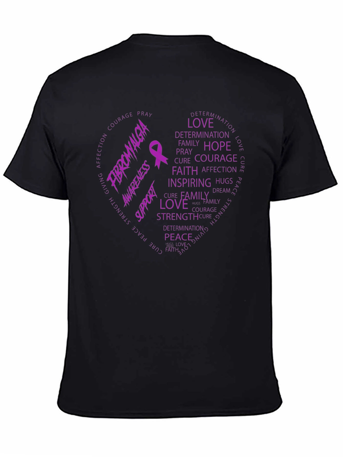 Fibromyalgia Awareness Support T-Shirt