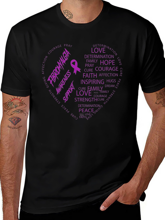 Fibromyalgia Awareness Support T-Shirt