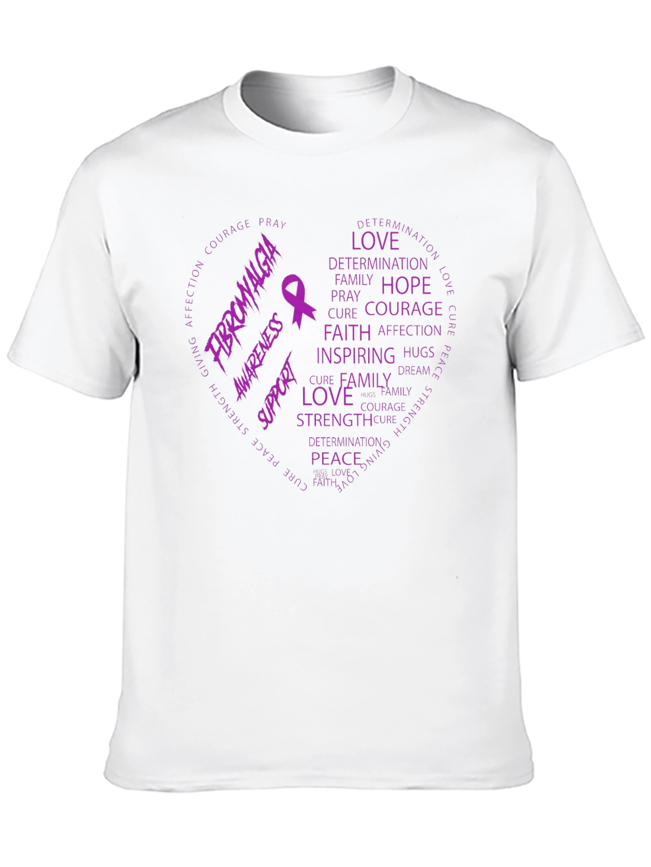 Fibromyalgia Awareness Support T-Shirt