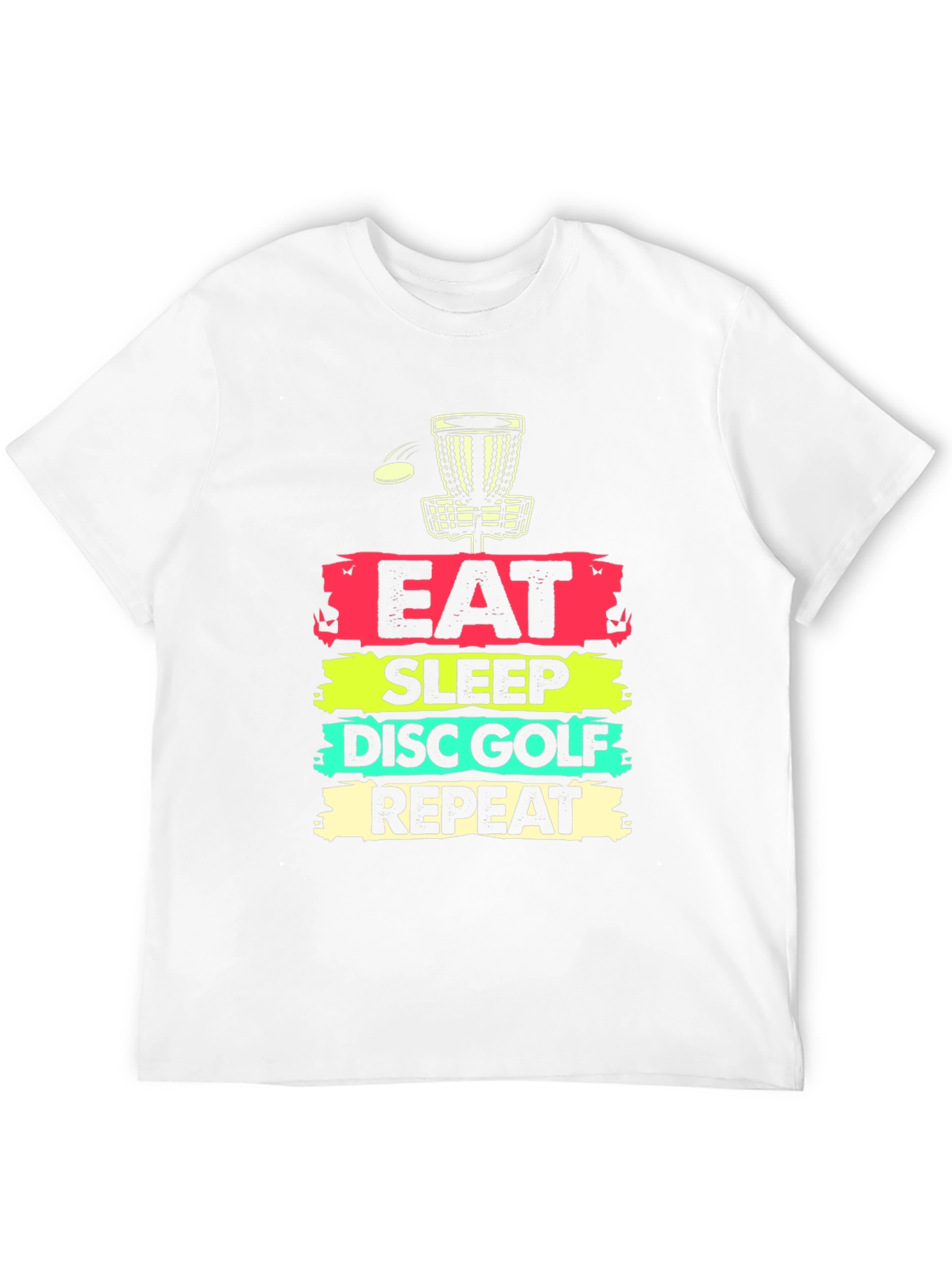 Eat Sleep Disc Golf Repeat T-Shirt
