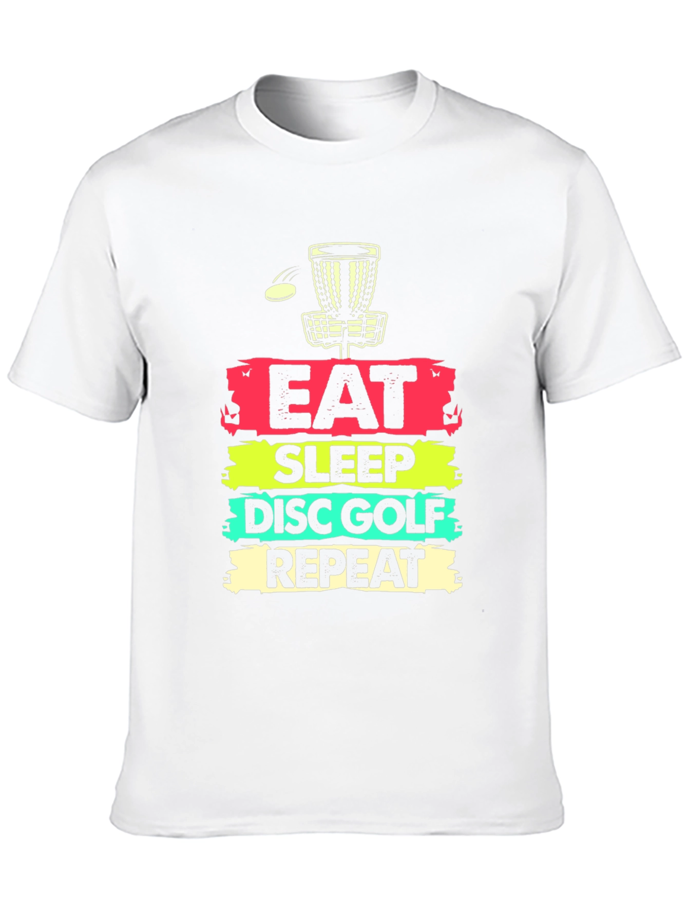 Eat Sleep Disc Golf Repeat T-Shirt