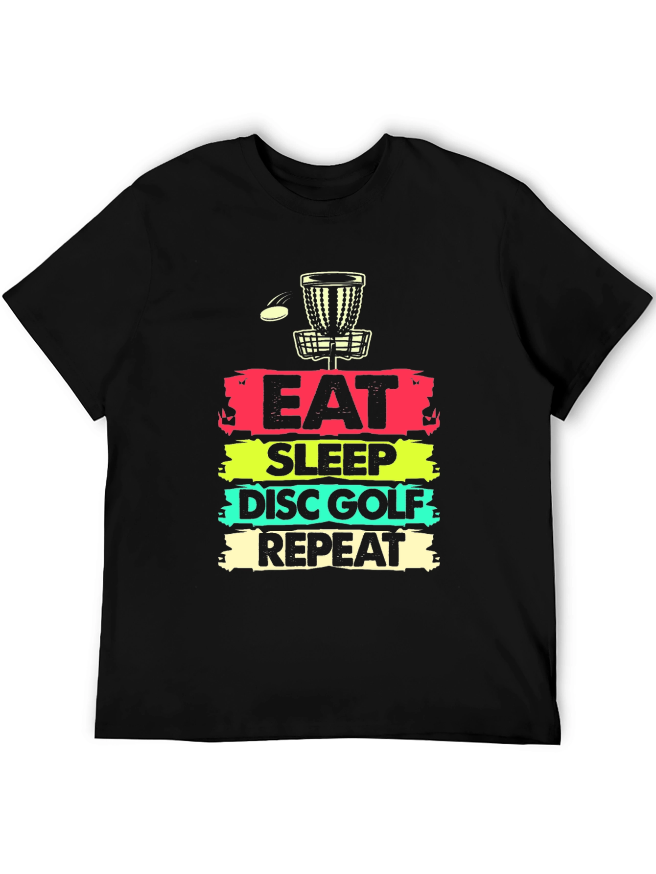 Eat Sleep Disc Golf Repeat T-Shirt