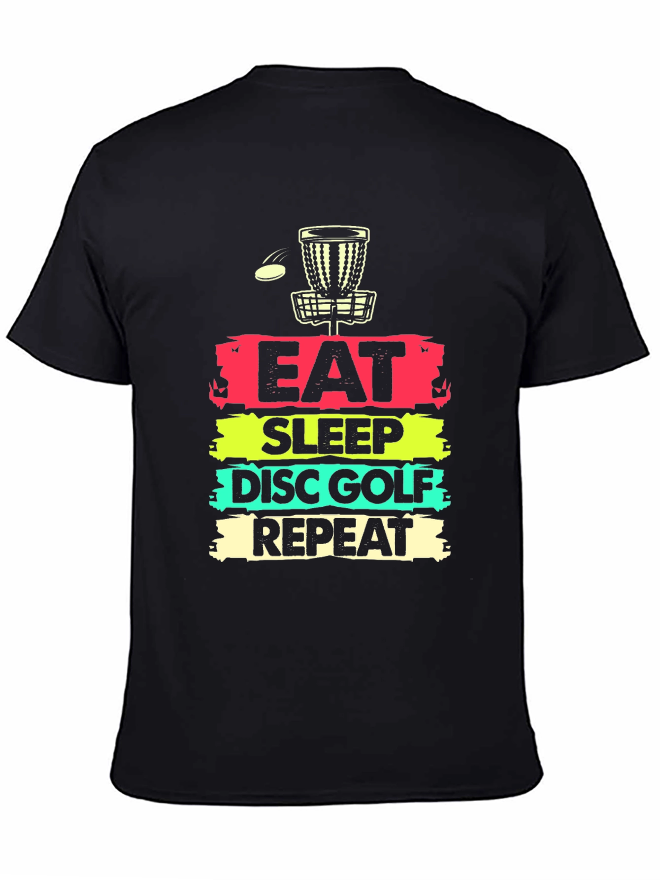 Eat Sleep Disc Golf Repeat T-Shirt
