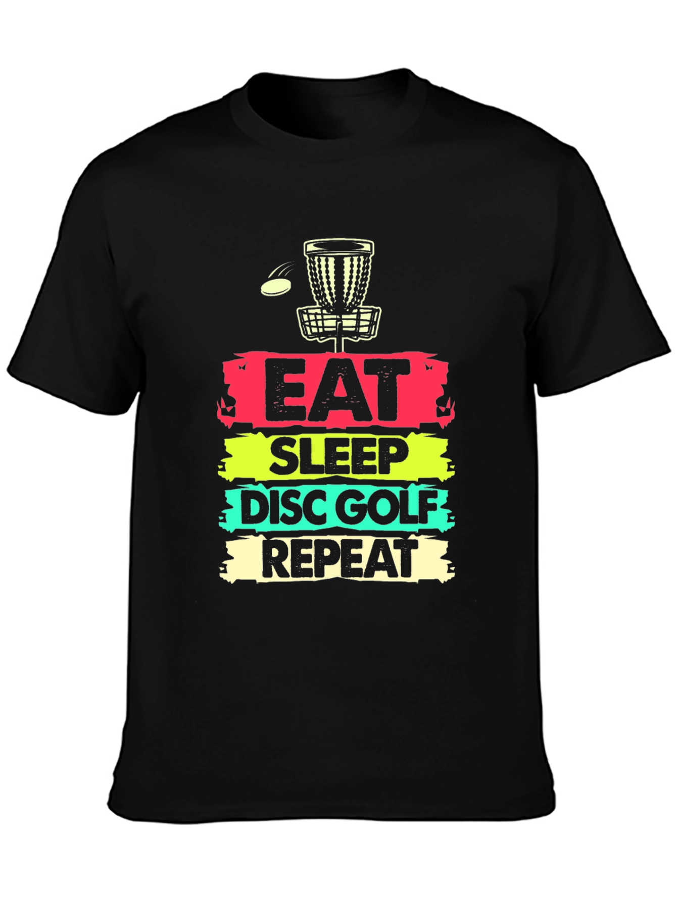 Eat Sleep Disc Golf Repeat T-Shirt