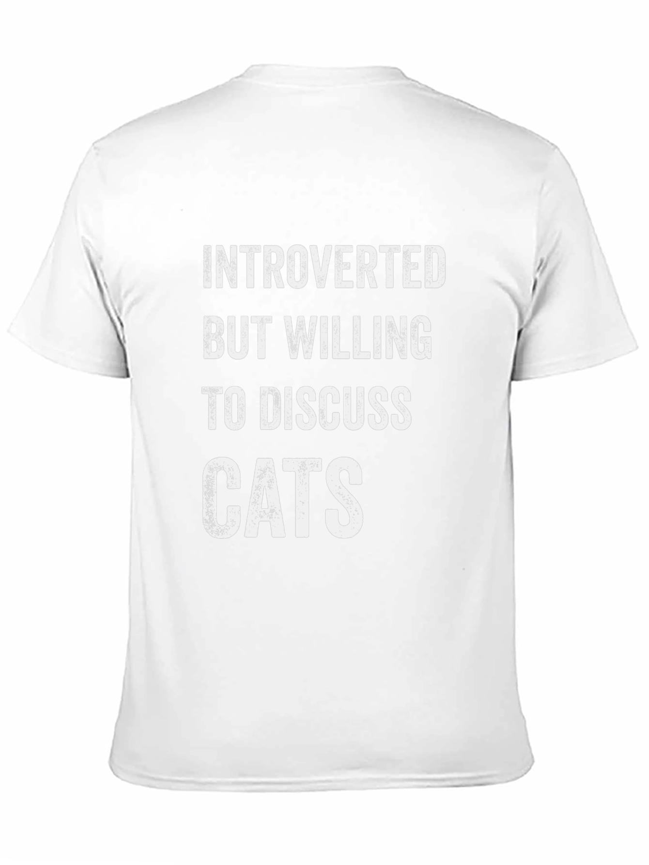 Introverted Cat Lover T-Shirt