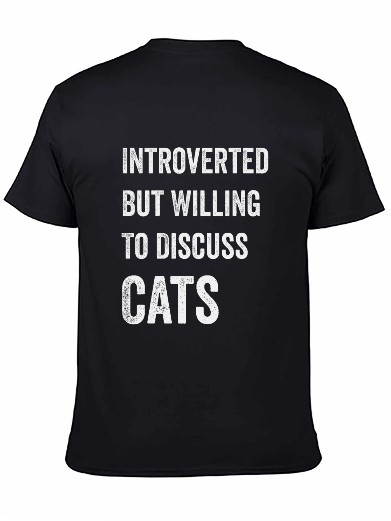 Introverted Cat Lover T-Shirt