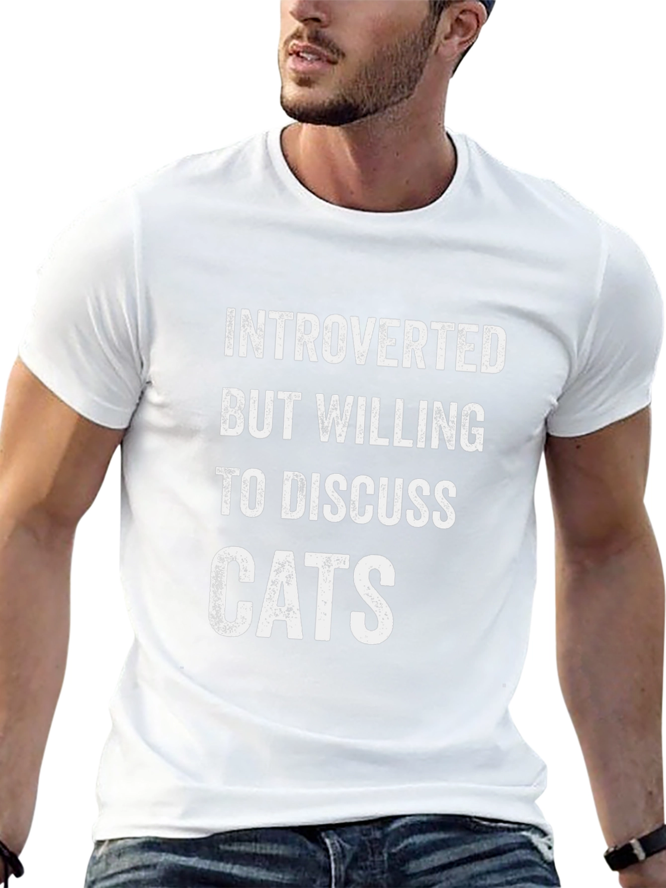 Introverted Cat Lover T-Shirt
