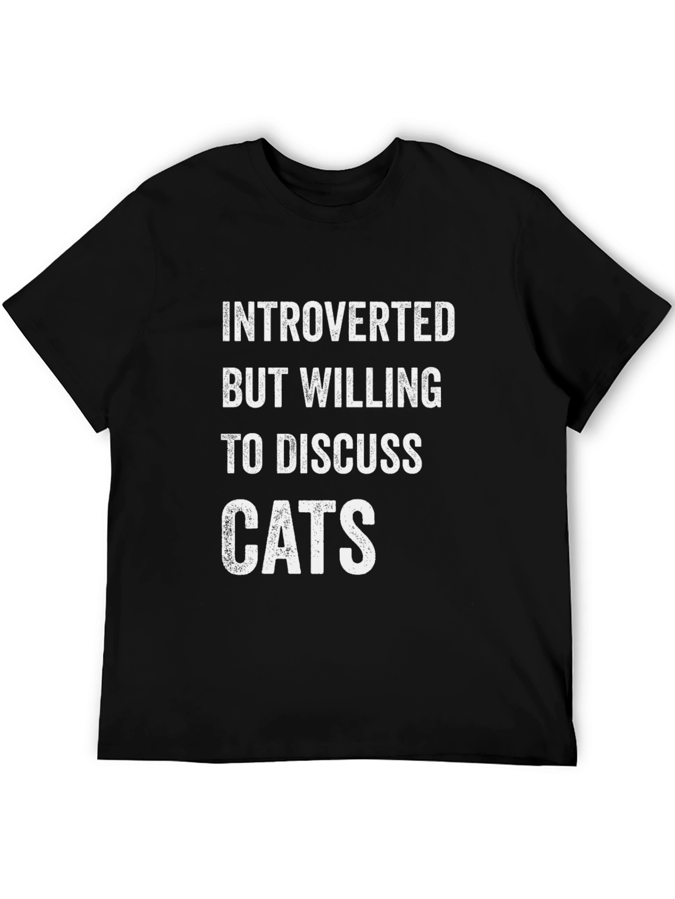 Introverted Cat Lover T-Shirt