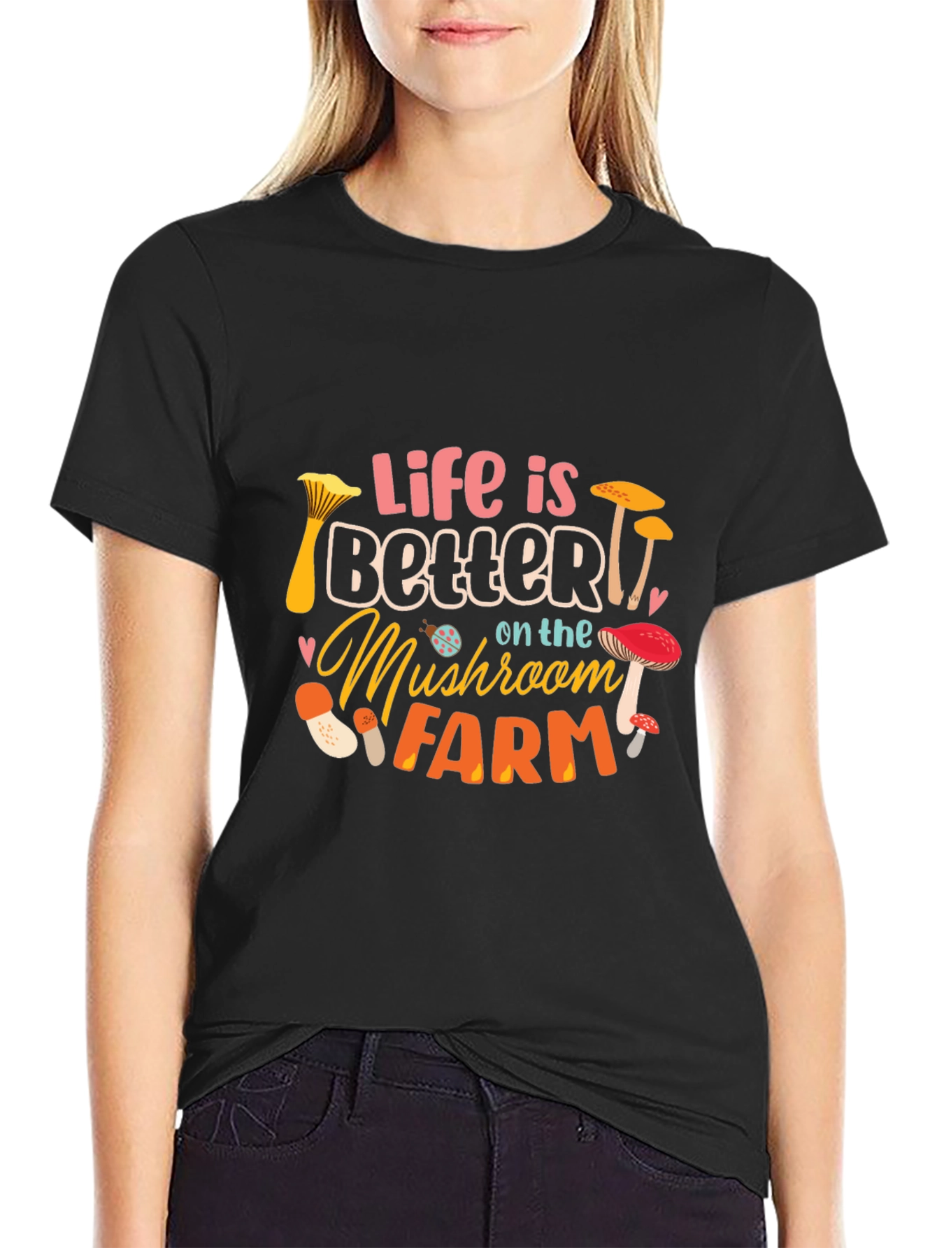 Mushroom Farm Life T-Shirt