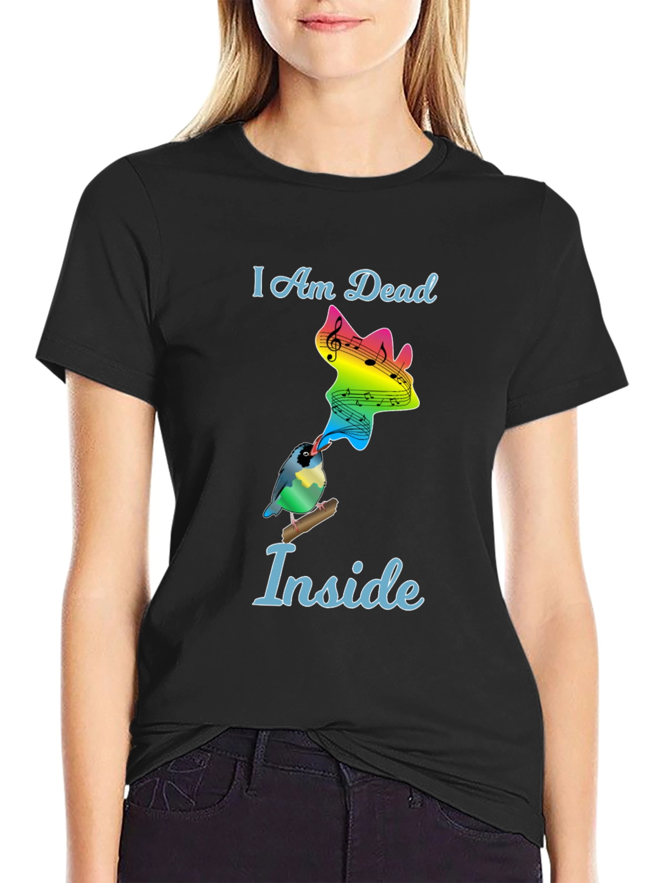 I Am Dead Inside Bird T-Shirt