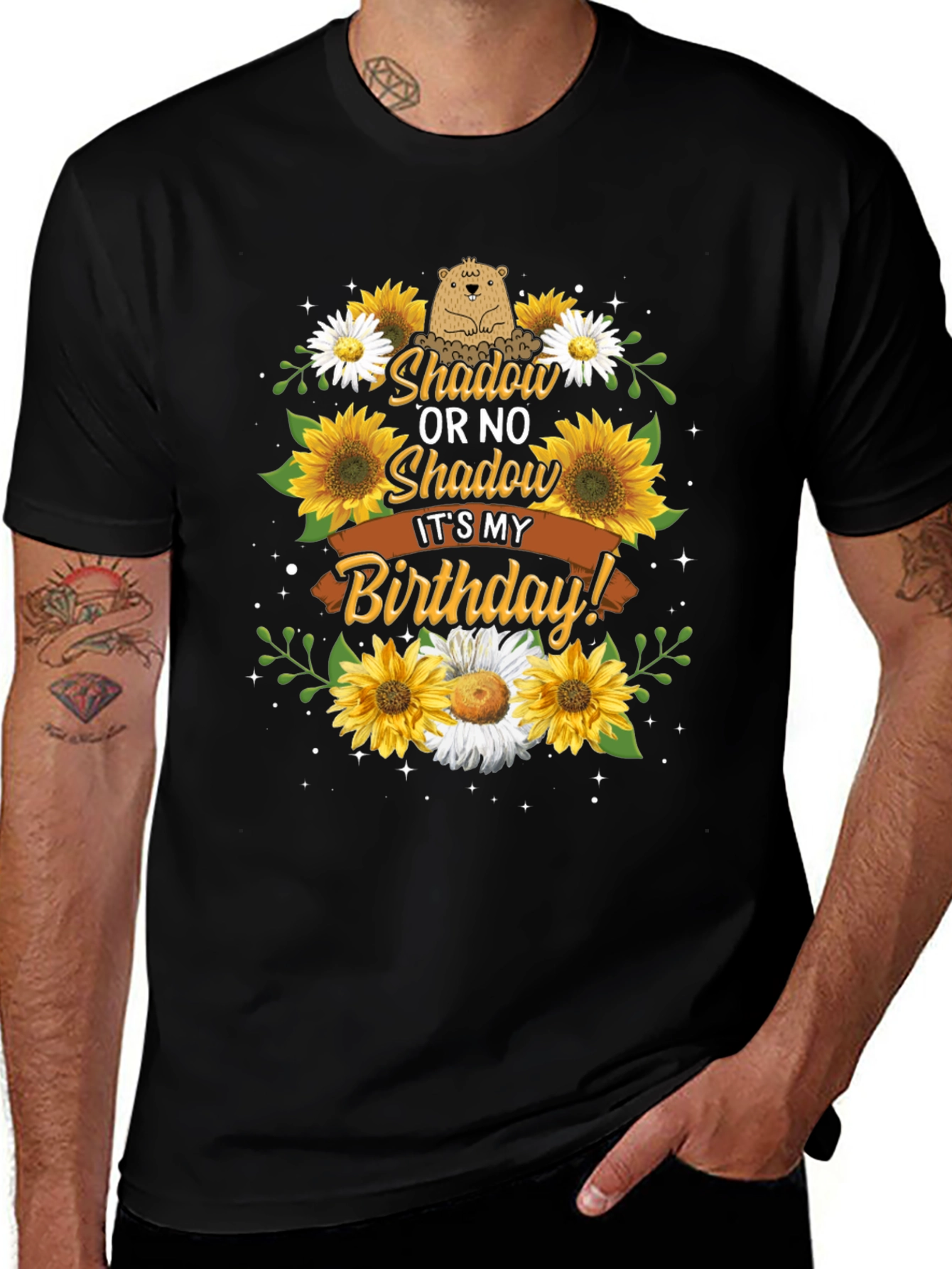 Shadow Or No Shadow Its My Birthday T-Shirt