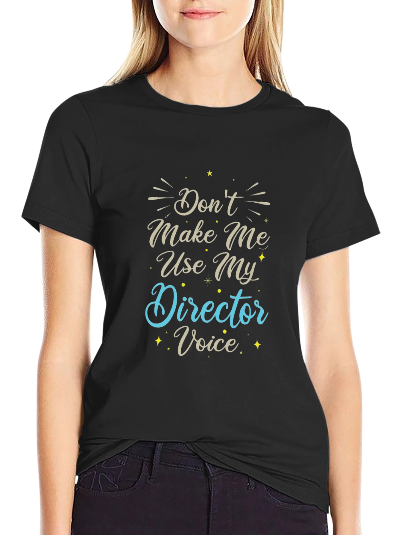 Director Voice T-Shirt Funny Movie Crew Gift