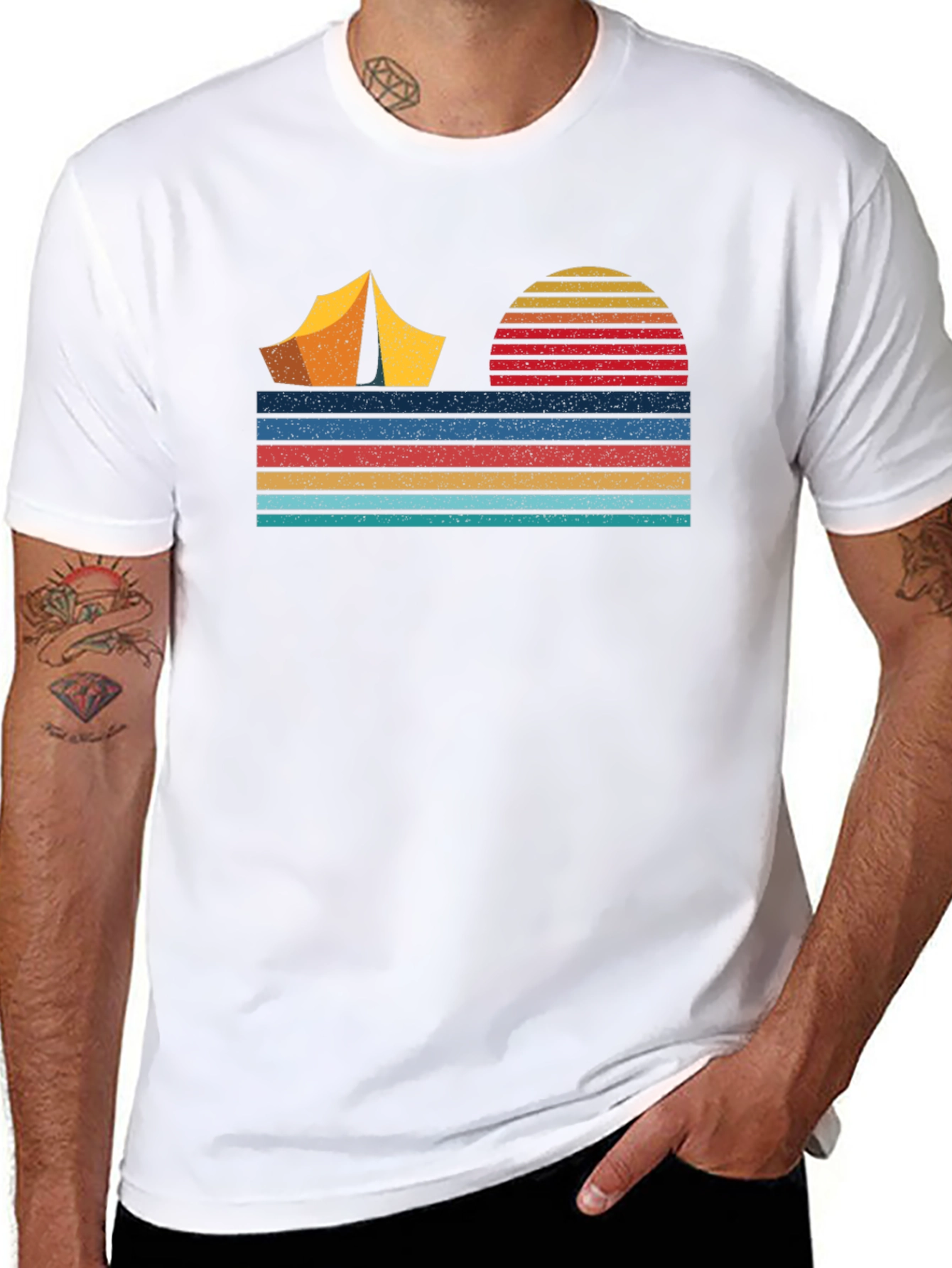 Retro Camping Adventure T-Shirt