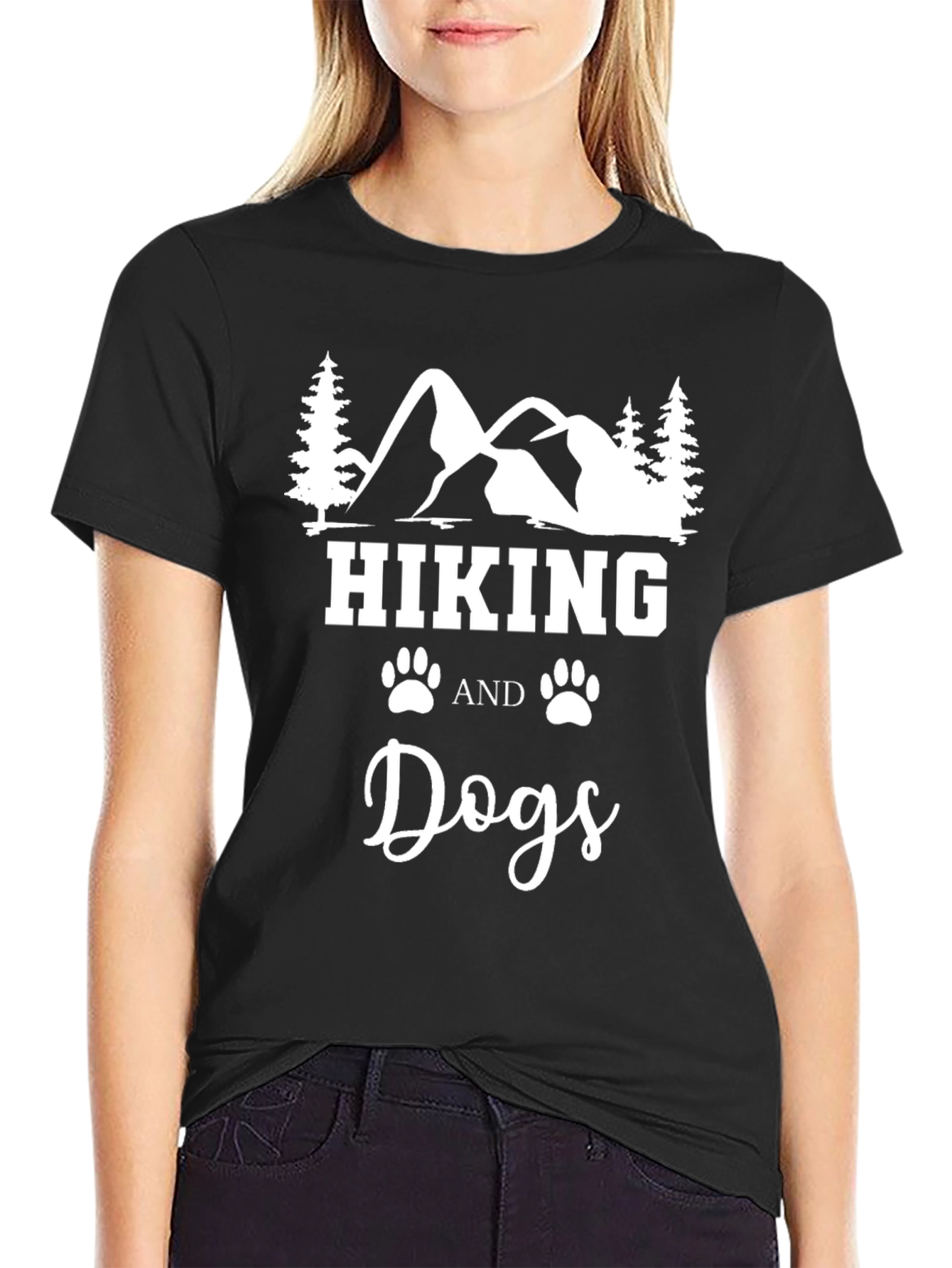 Hiking and Dogs T-Shirt - Outdoor Adventure Tee